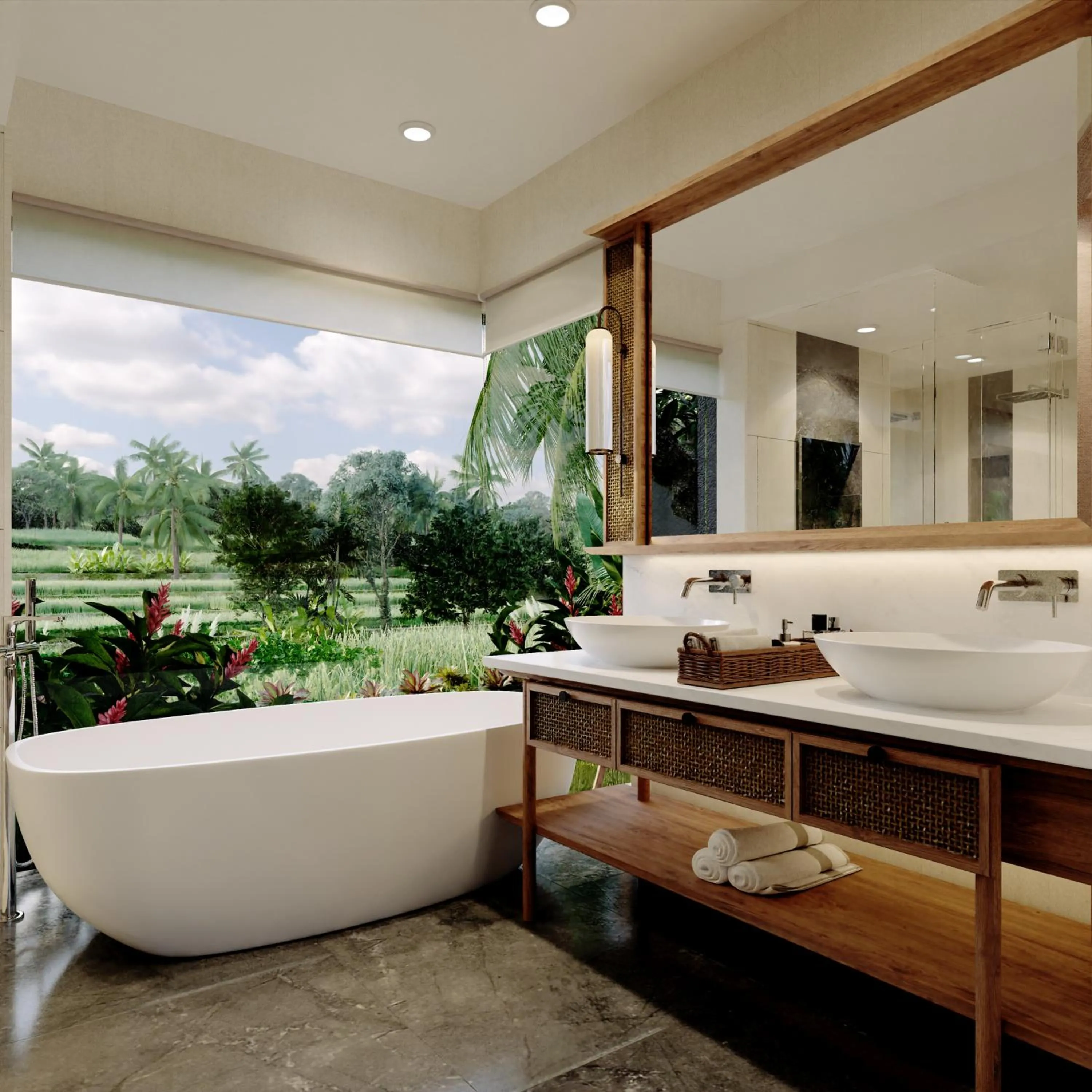 Bathroom in The One Boutique Villa & Spa Seminyak