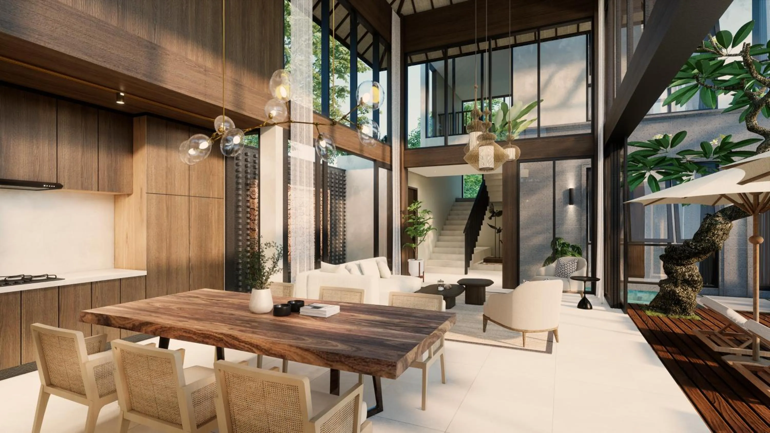 Kitchen or kitchenette in The One Boutique Villa