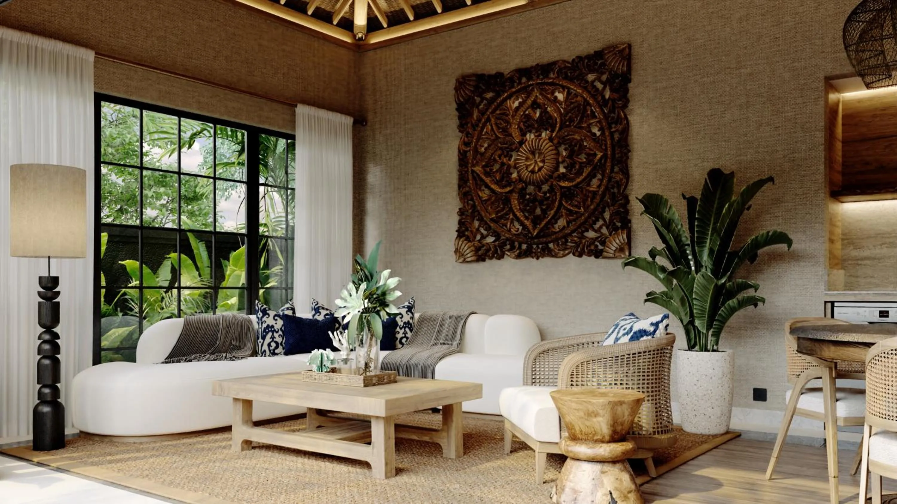 Living room in The One Boutique Villa