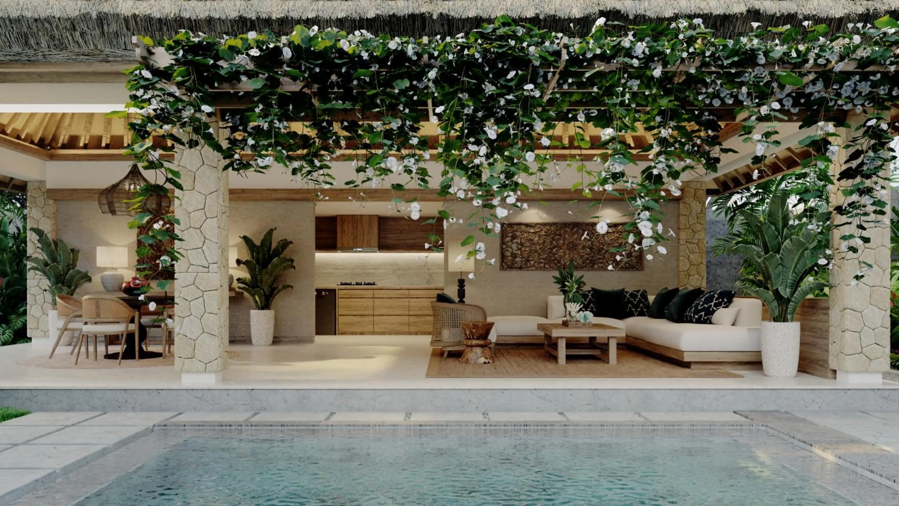 Living room in The One Boutique Villa