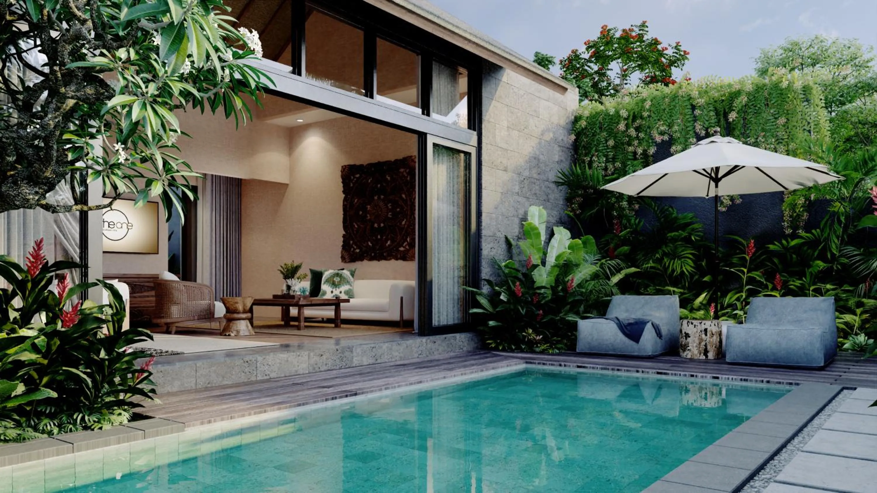 Garden in The One Boutique Villa & Spa Seminyak