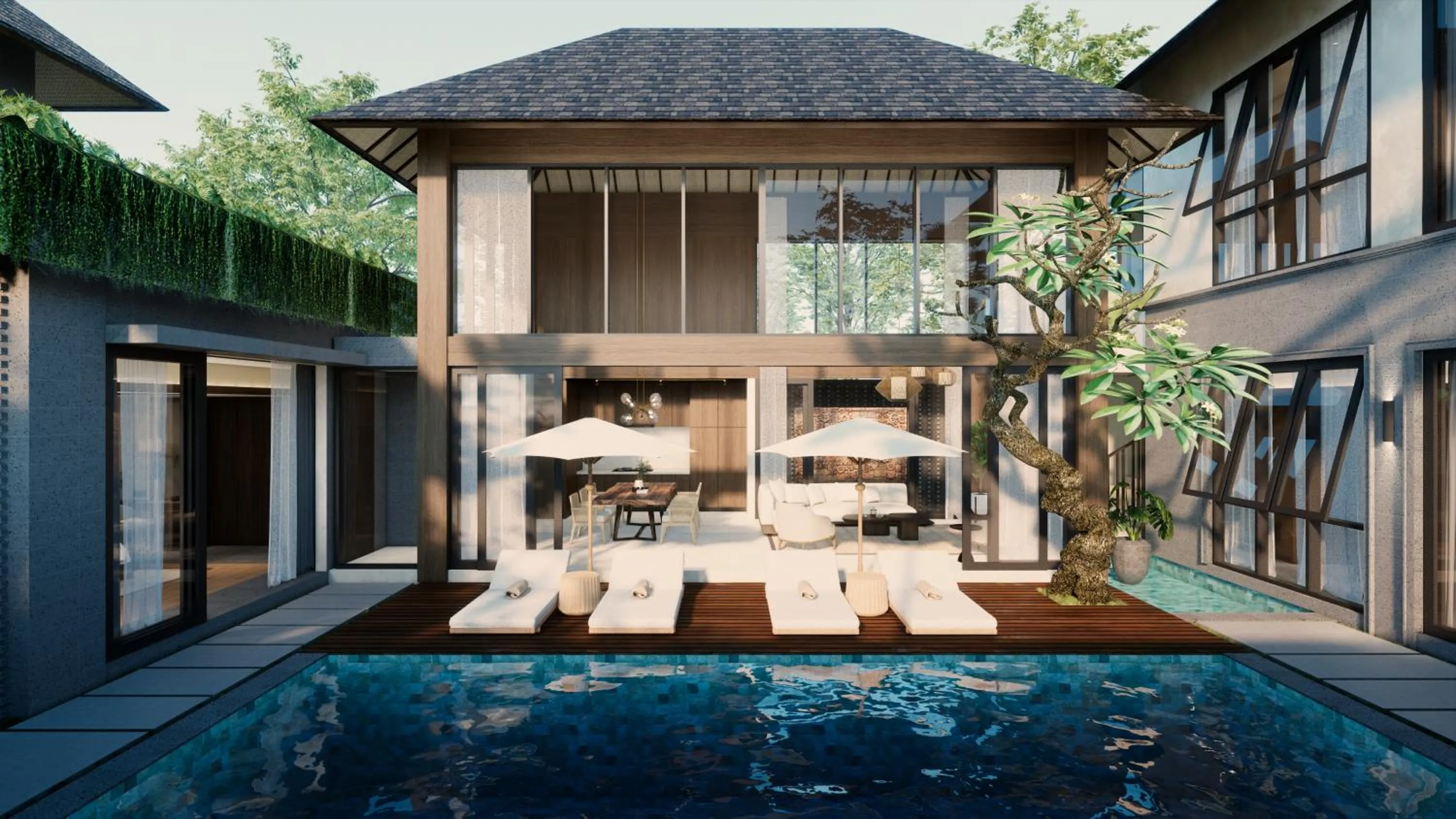 Property building in The One Boutique Villa