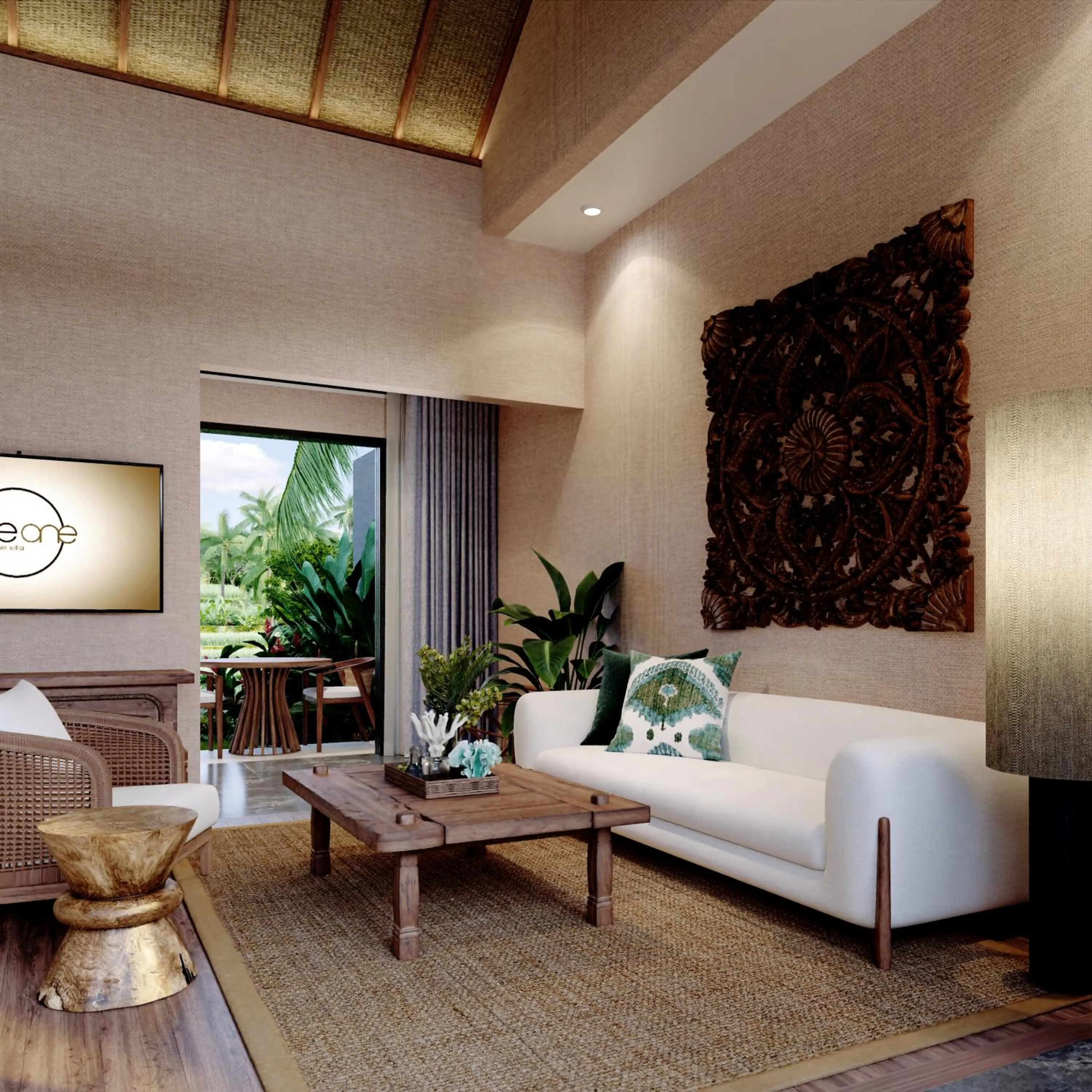Living room in The One Boutique Villa & Spa Seminyak
