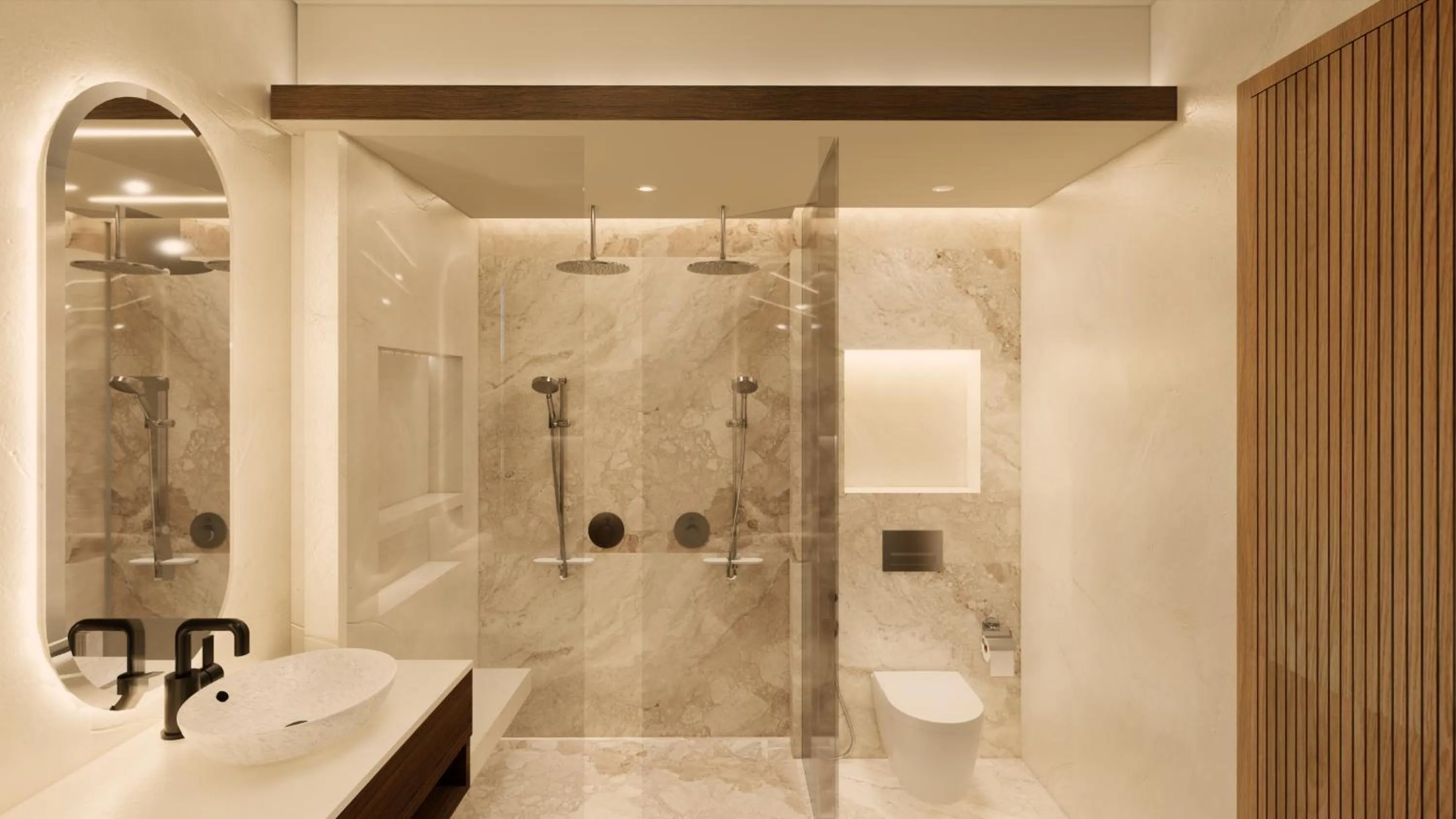 Shower in The One Boutique Villa