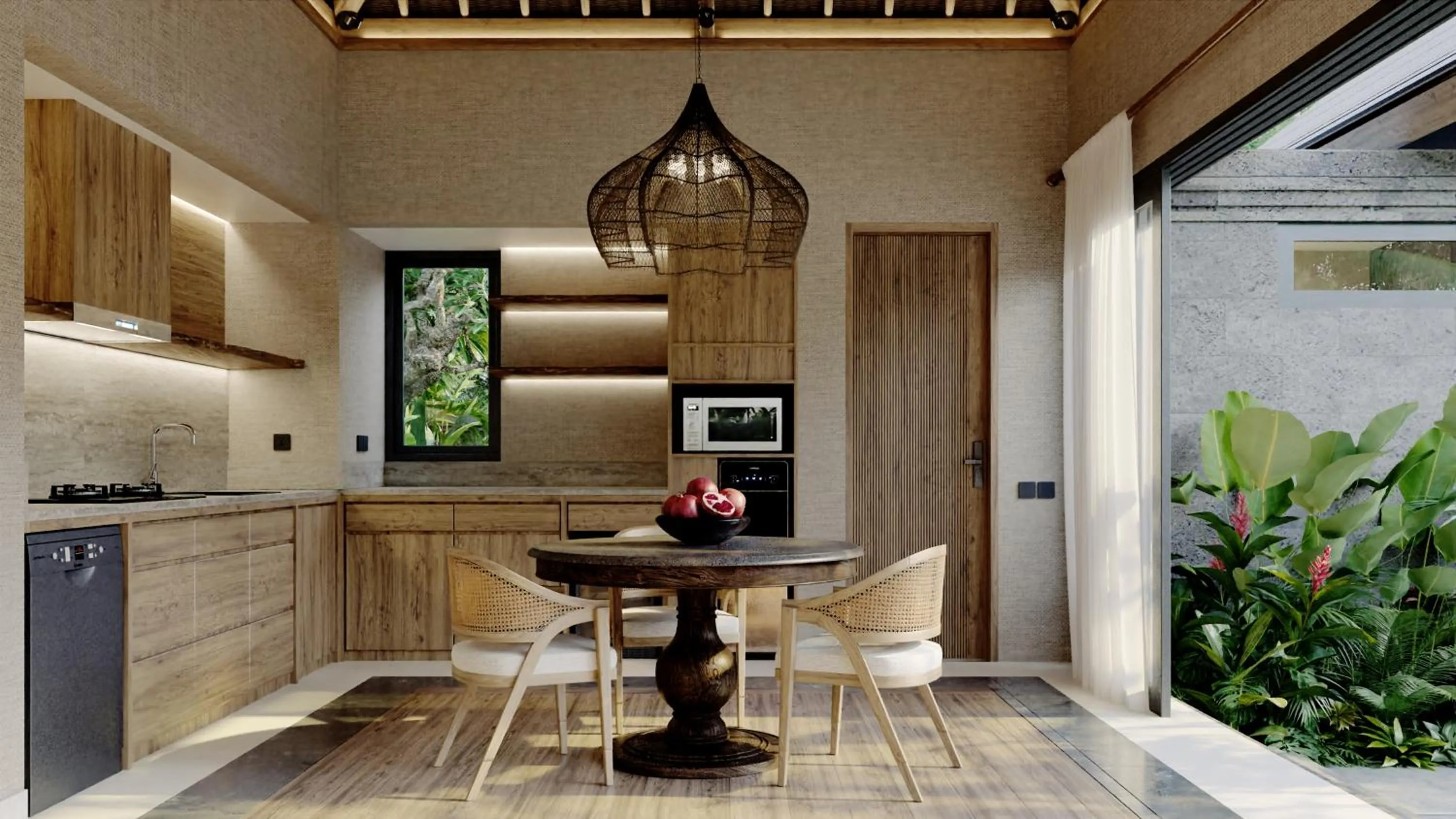 Kitchen or kitchenette in The One Boutique Villa