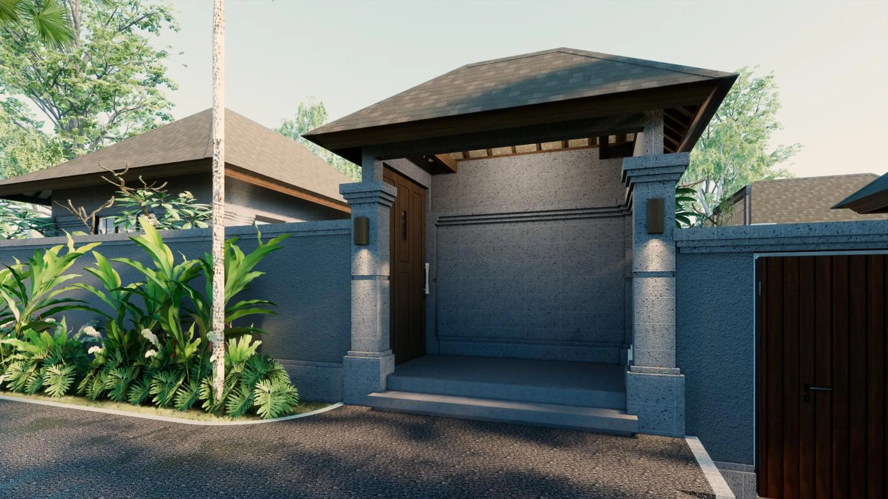 Facade/entrance in The One Boutique Villa