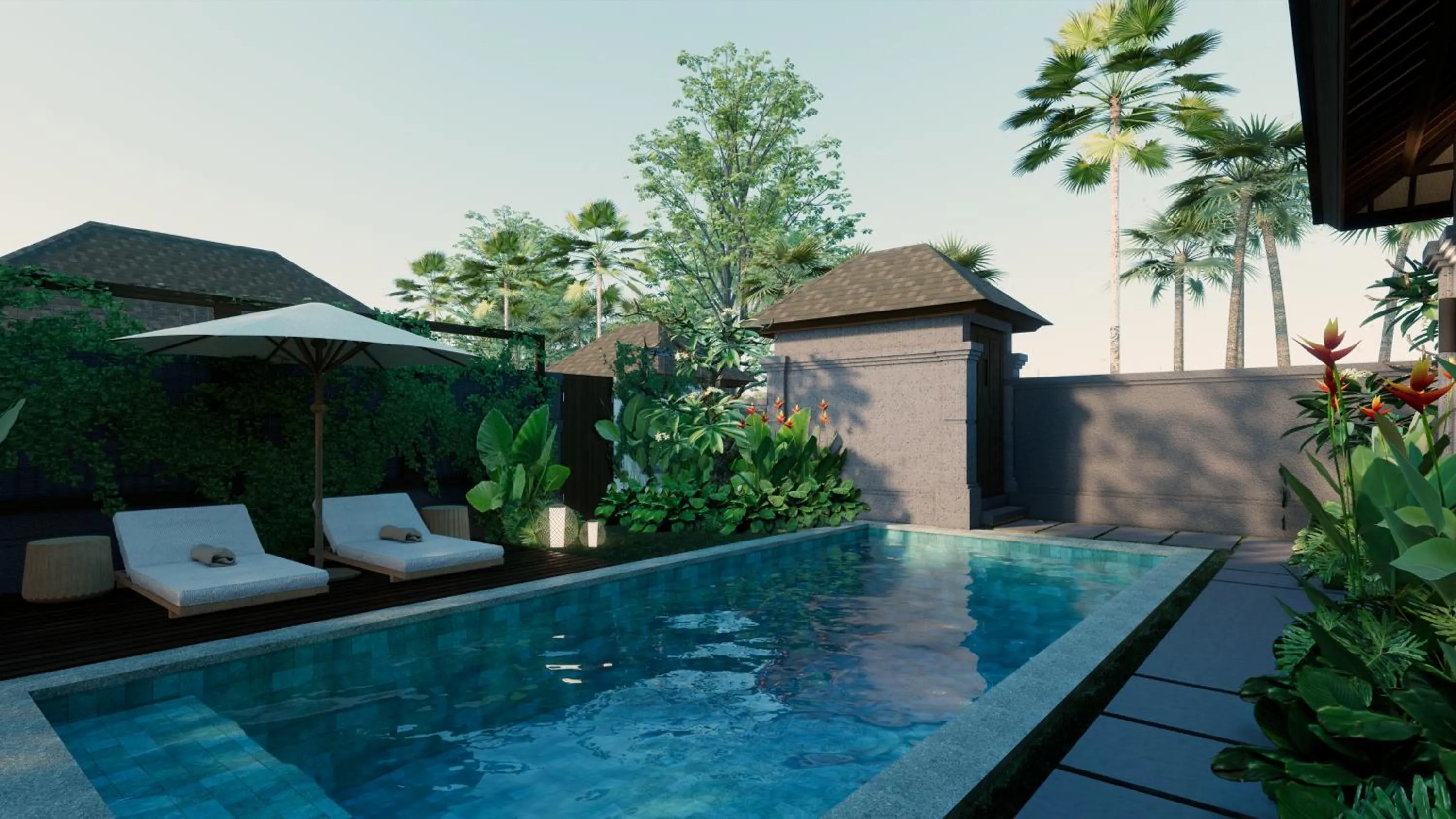 Garden in The One Boutique Villa