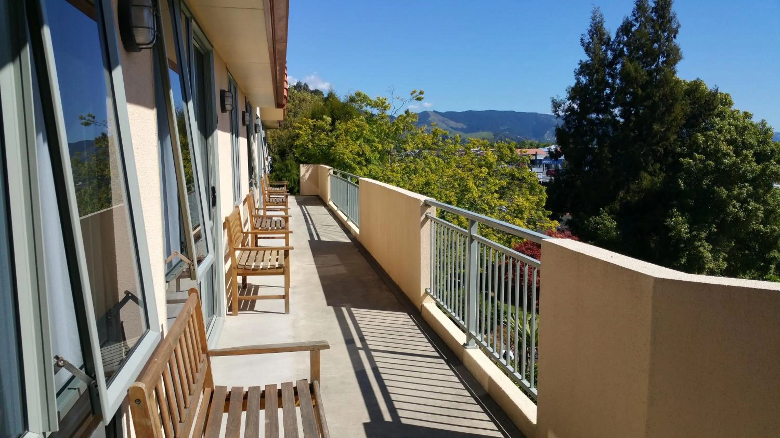 Balcony/Terrace in Abelia Motor Lodge