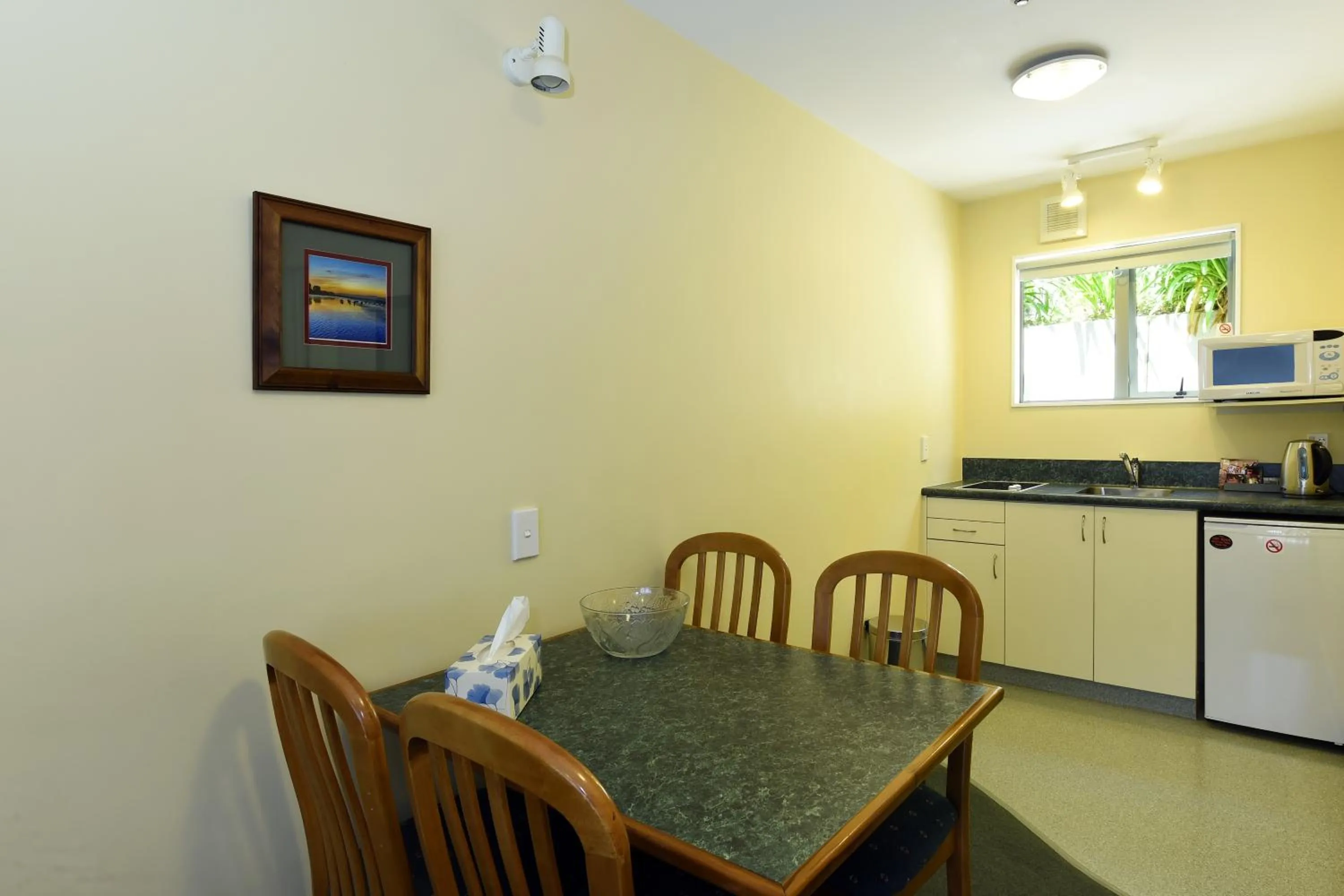 Kitchen or kitchenette in Abelia Motor Lodge