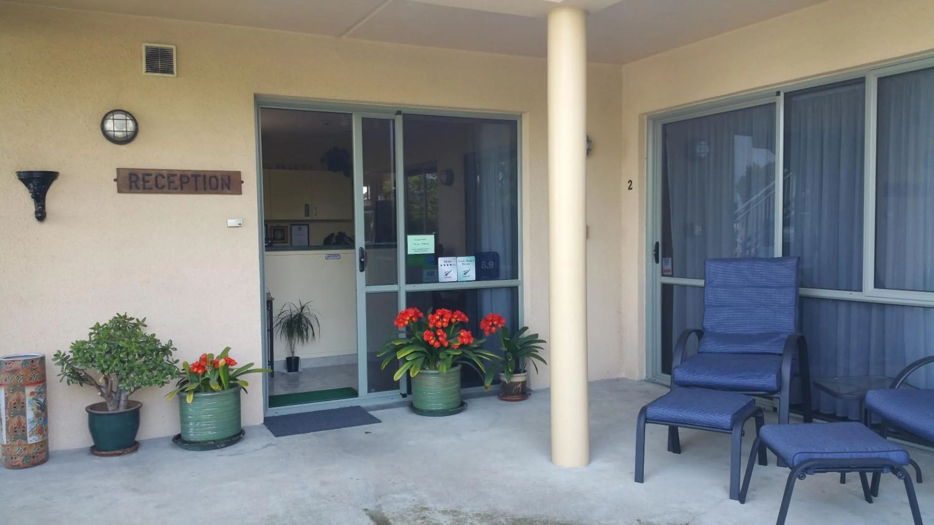 Facade/entrance in Abelia Motor Lodge