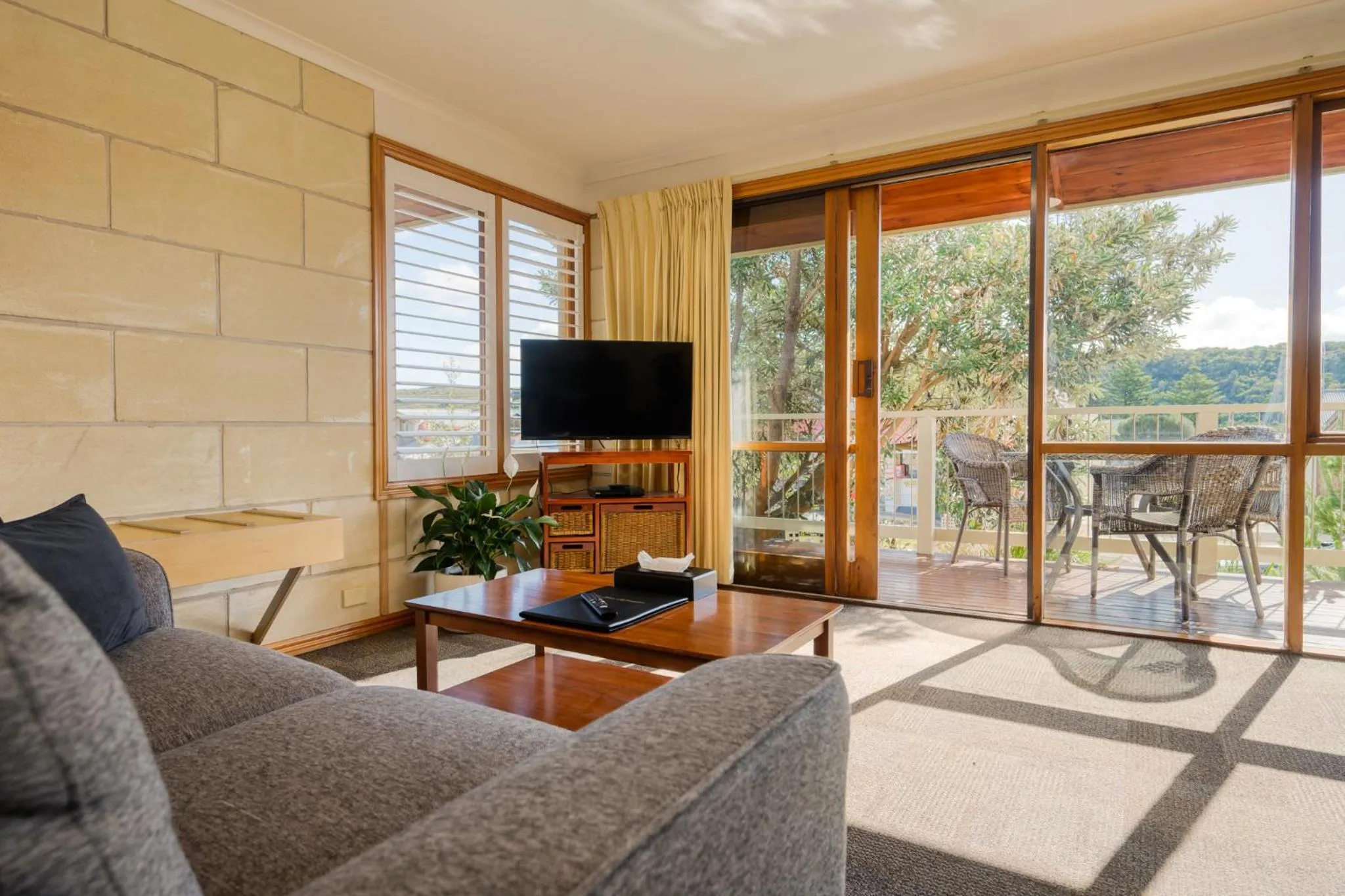 Seating area in Loch Ard Motor Inn
