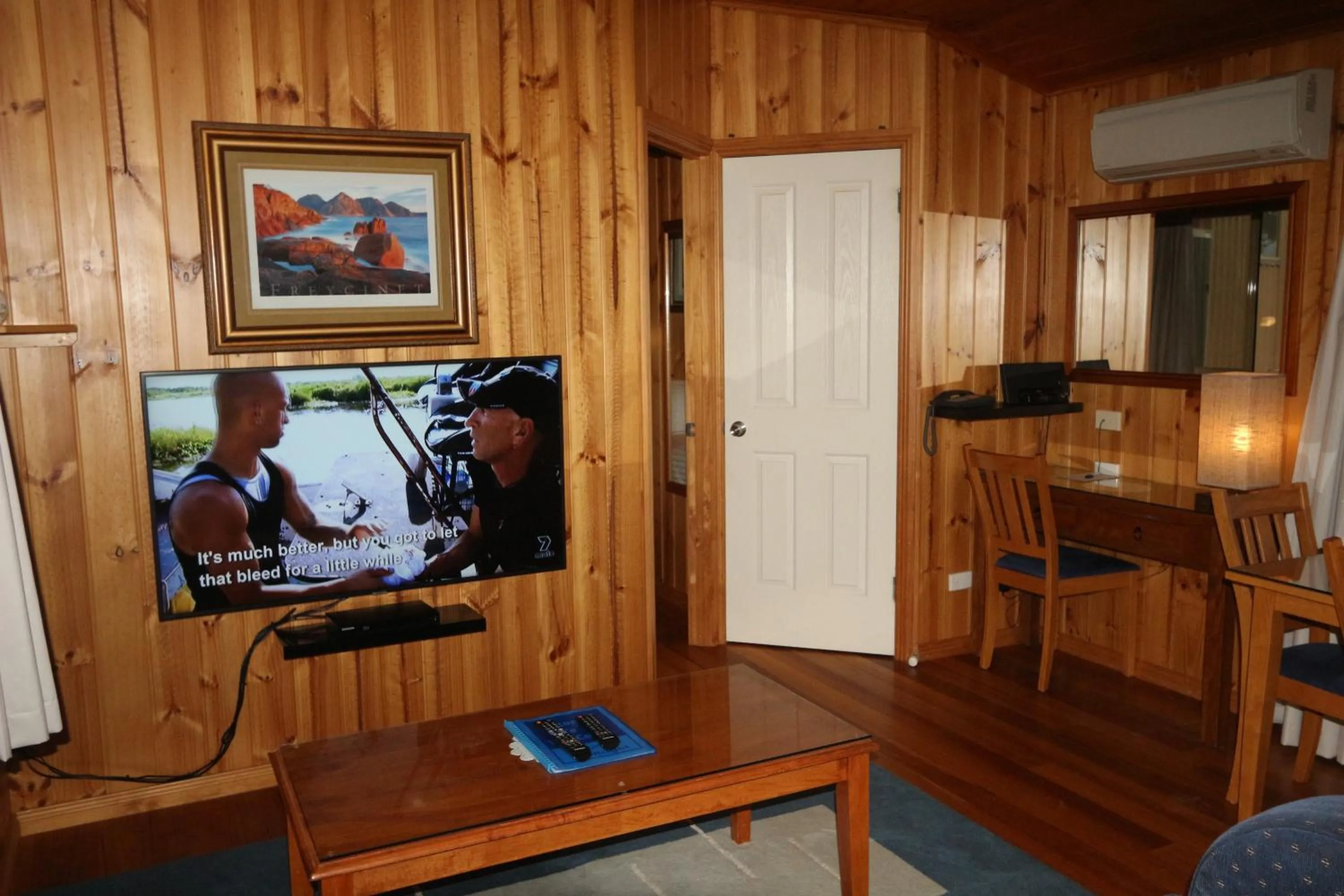 TV and multimedia in Swansea Cottages & Lodge Suites