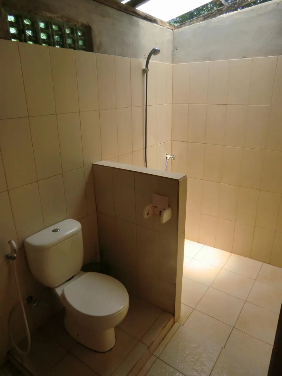 Shower in Bunaken Sea Garden Resort