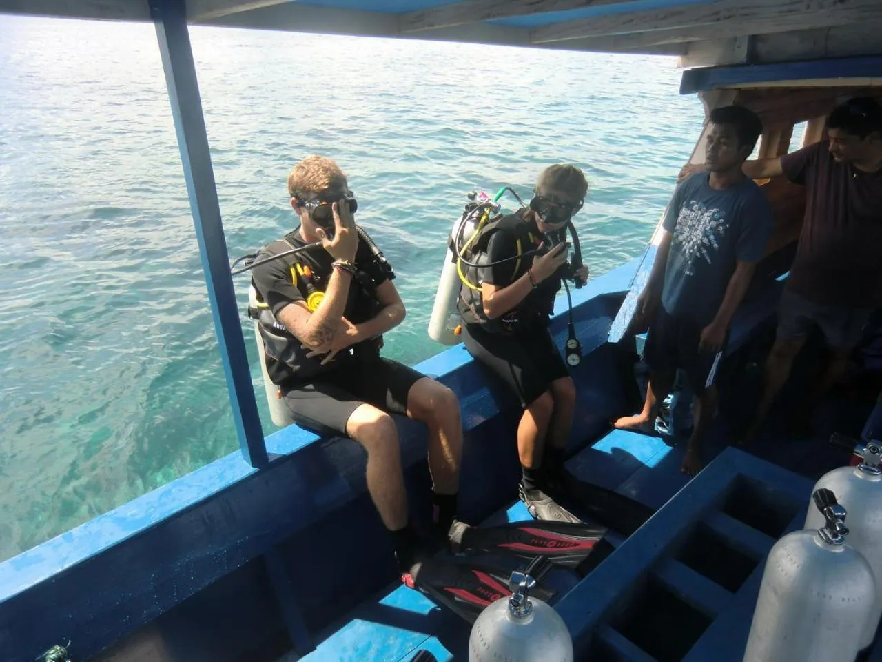 People in Bunaken Sea Garden Resort