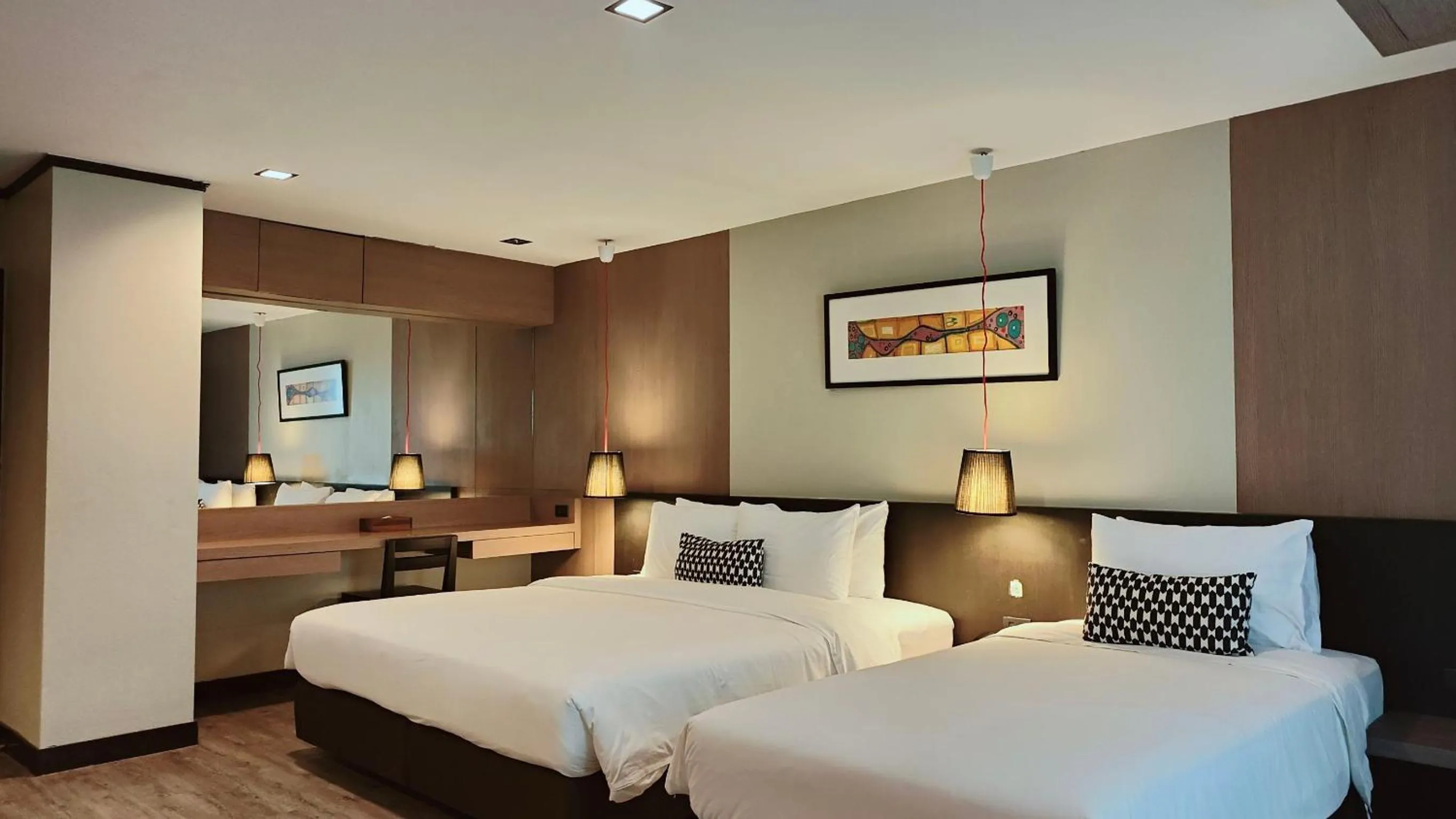 Bed in Bangkok Inter Place