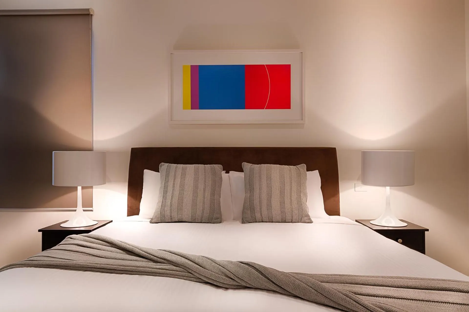 Bed in Caroline Serviced Apartments Brighton