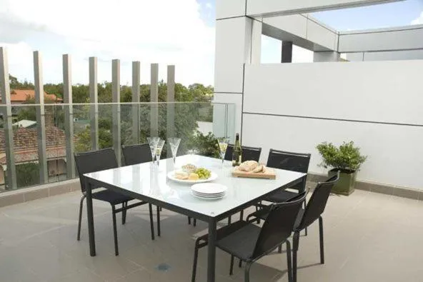 Balcony/Terrace in Caroline Serviced Apartments Brighton