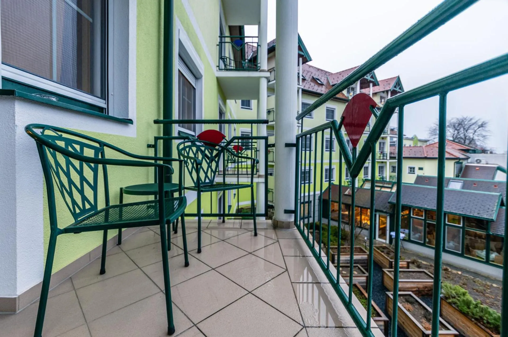 View (from property/room) in Hotel Xylophon - inklusive Thermeneintritte