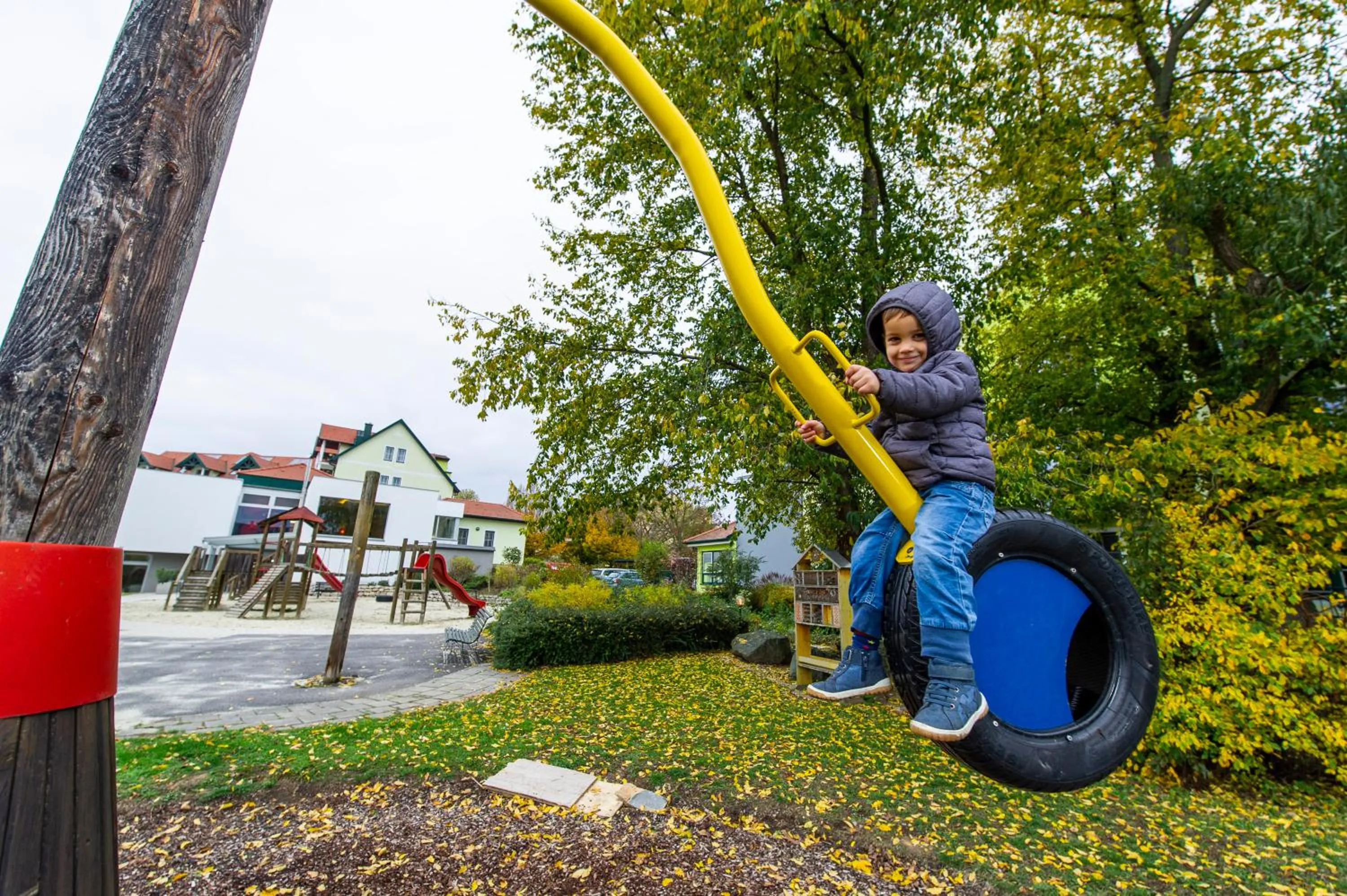 Children play ground in Hotel Xylophon - inklusive Thermeneintritte