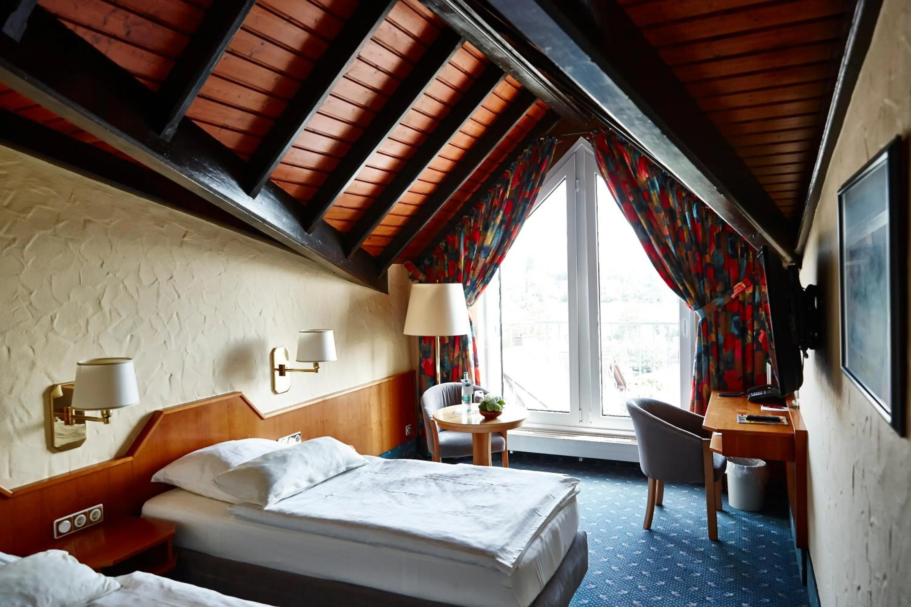 Bed in Hotel Bommersheim