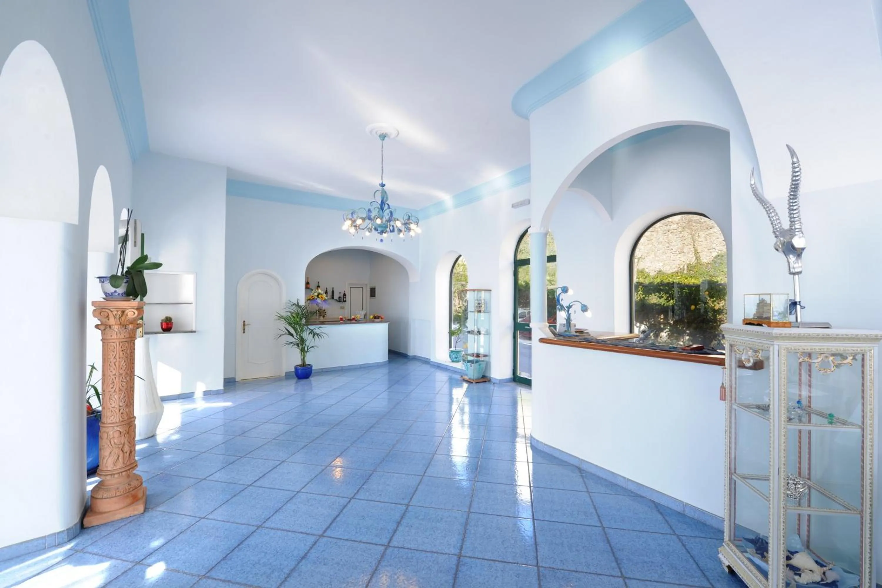 Lobby or reception in Hotel Torre Saracena