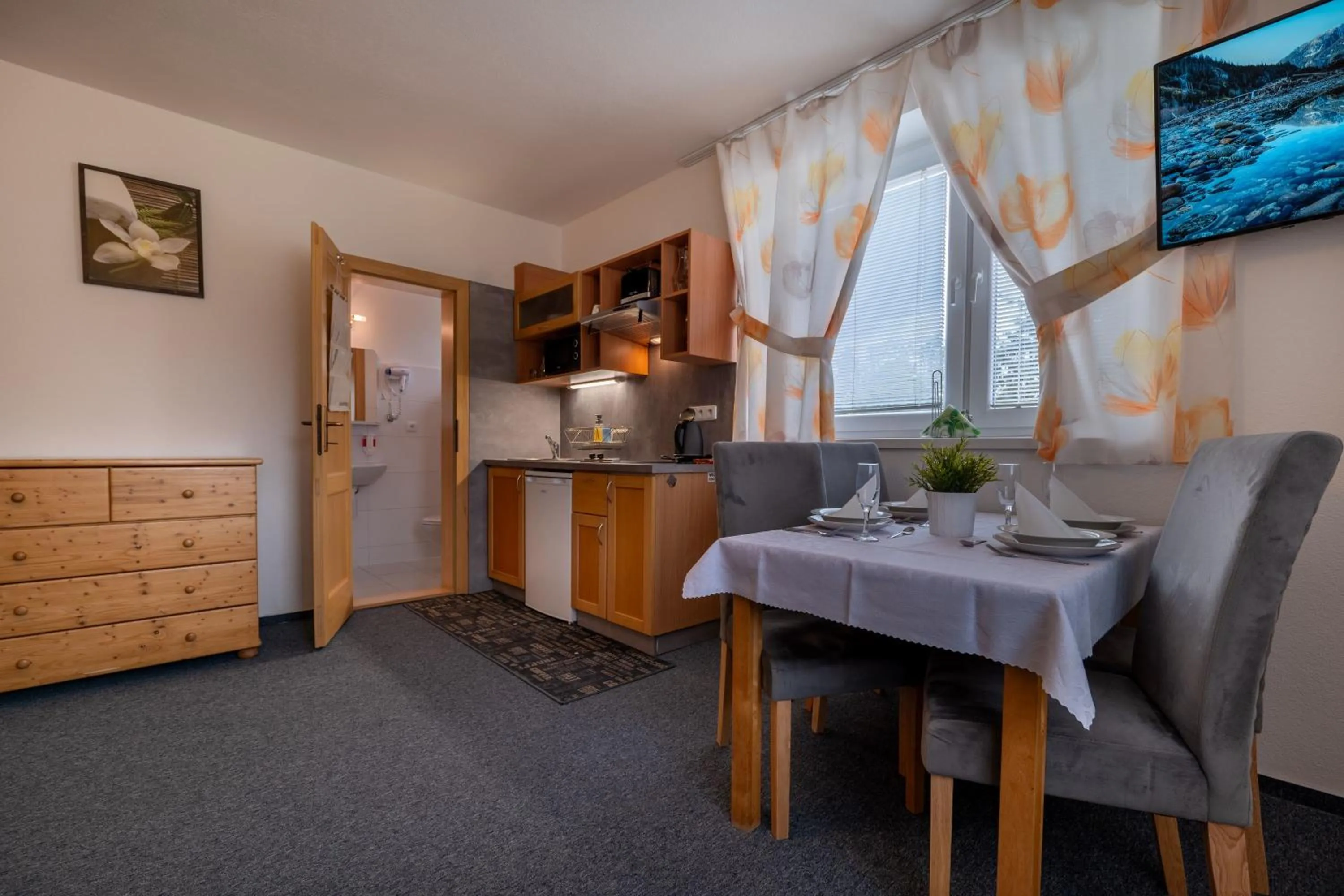 Dining area in Apartmány Dreams