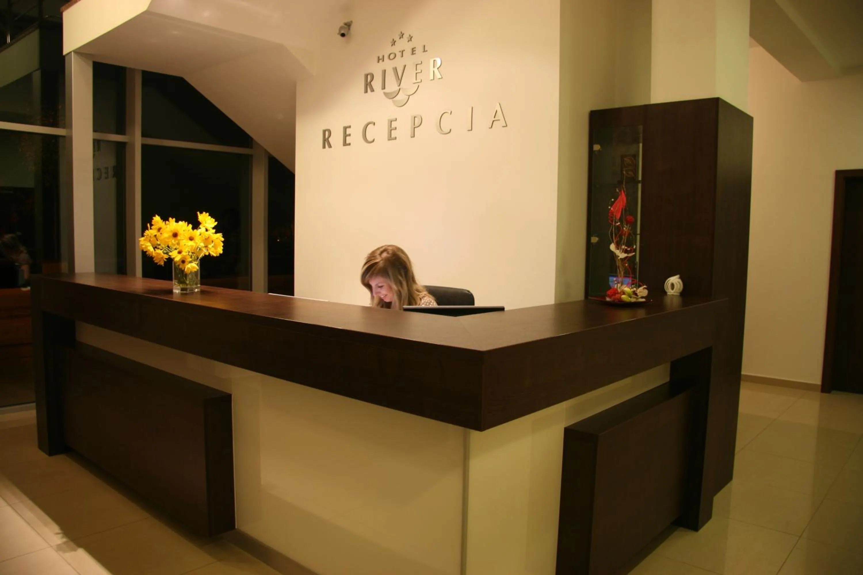 Lobby or reception in Hotel River