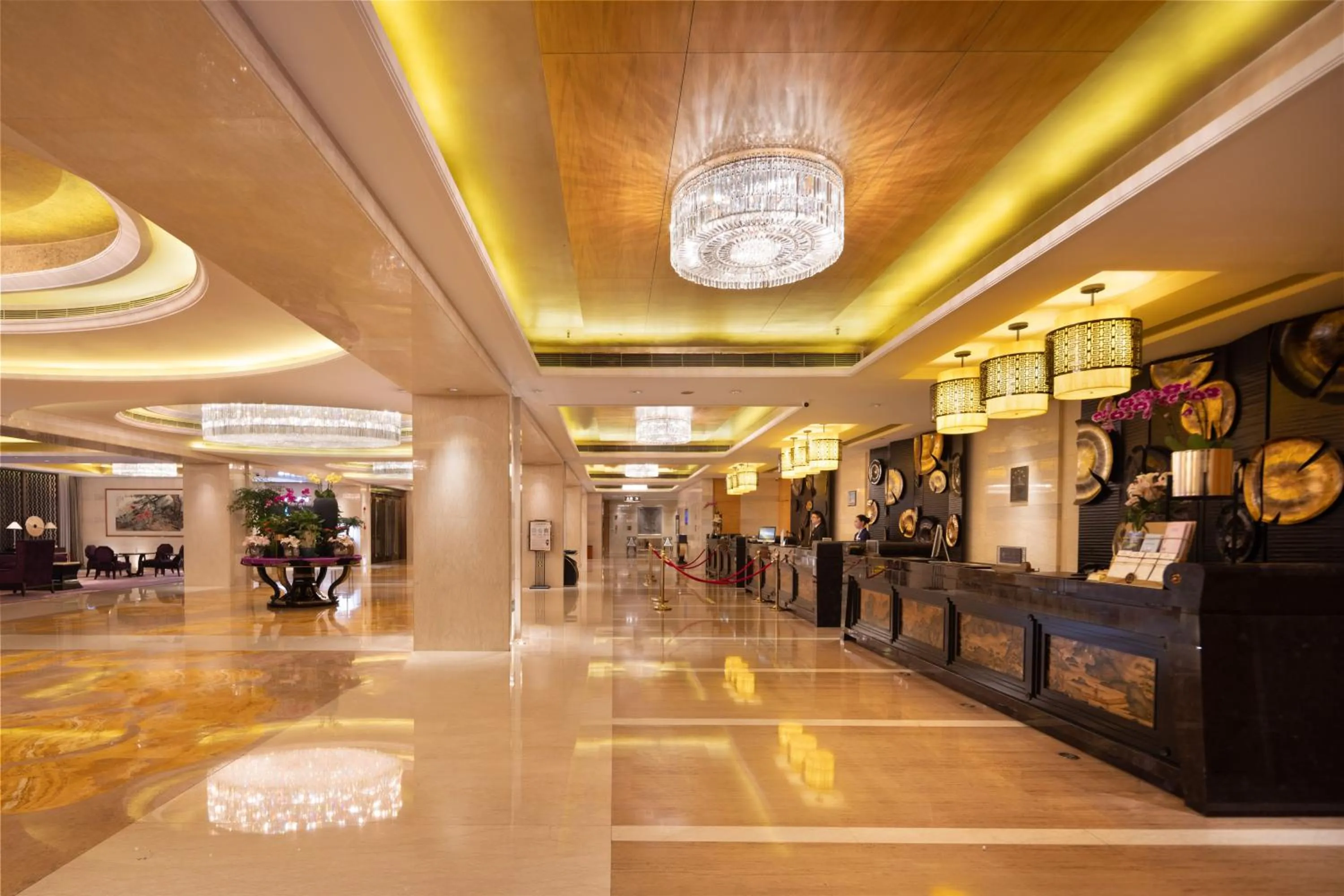 Lobby or reception in Shenzhen Baolilai International Hotel (Baoan, Fuyong)