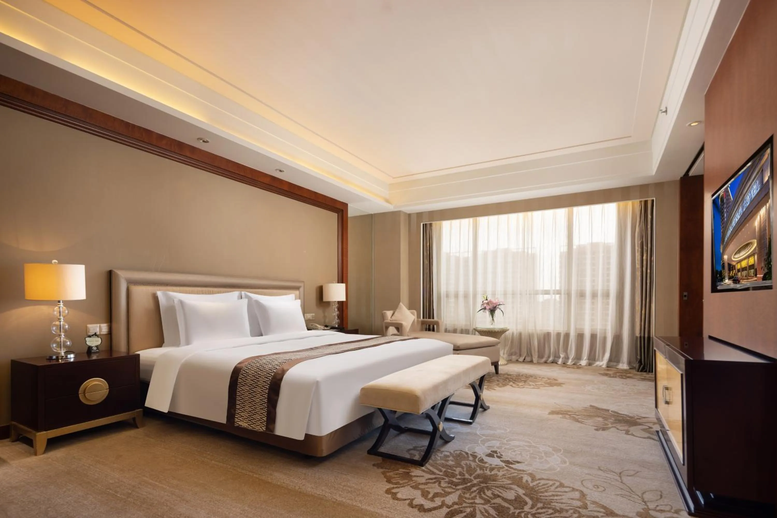 Bed in Shenzhen Baolilai International Hotel (Baoan, Fuyong)