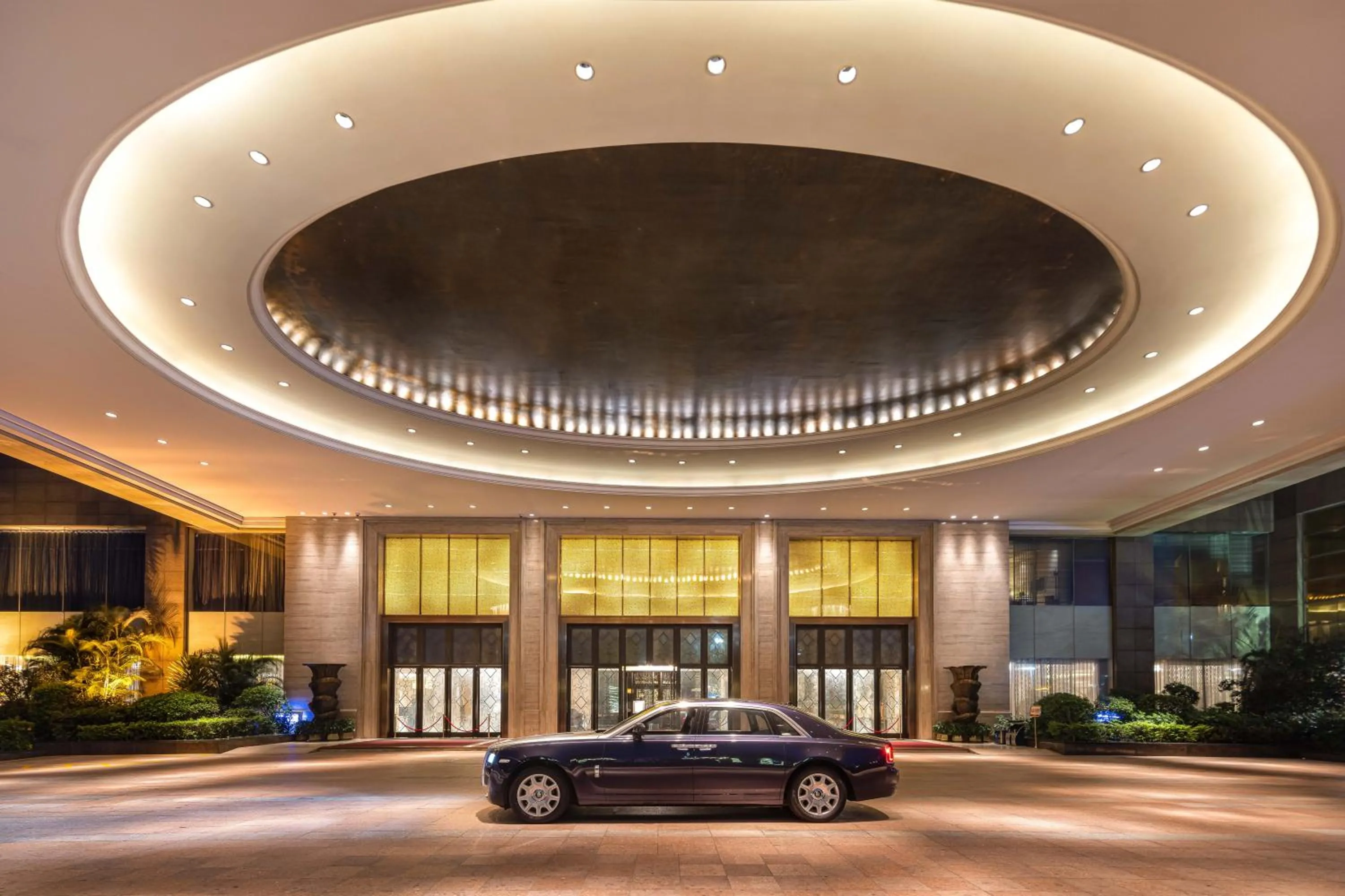 Facade/entrance in Shenzhen Baolilai International Hotel (Baoan, Fuyong)