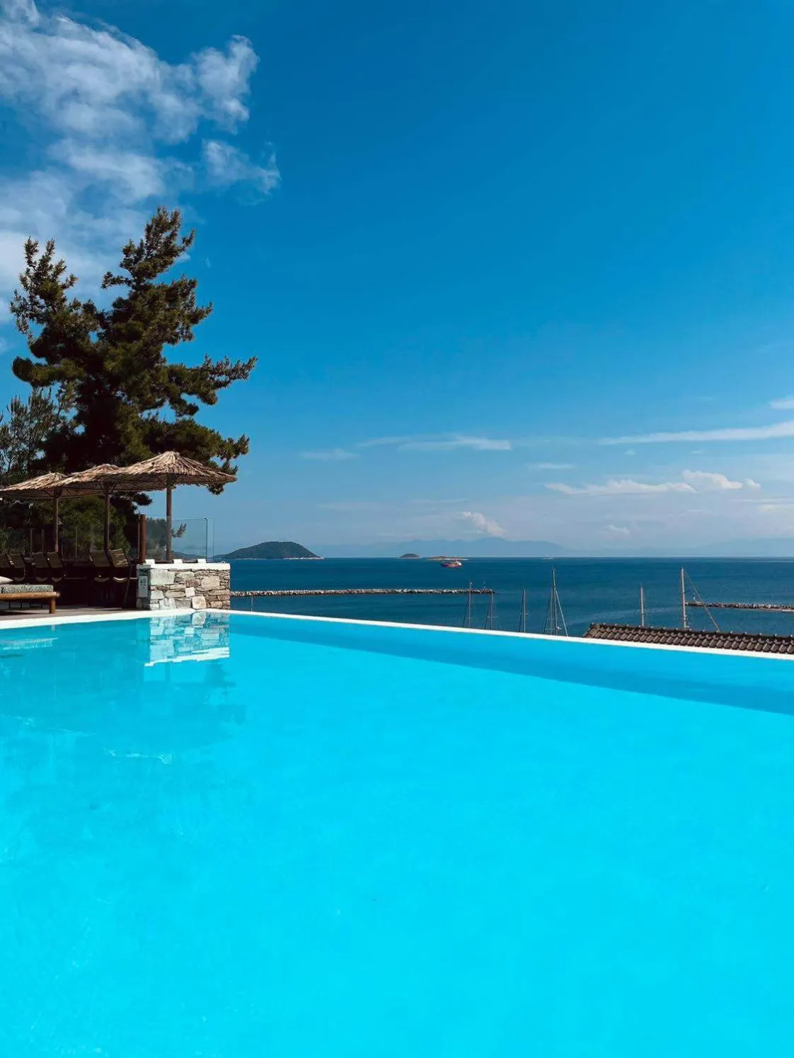 Swimming pool in Natura Luxury Boutique Hotel Skopelos