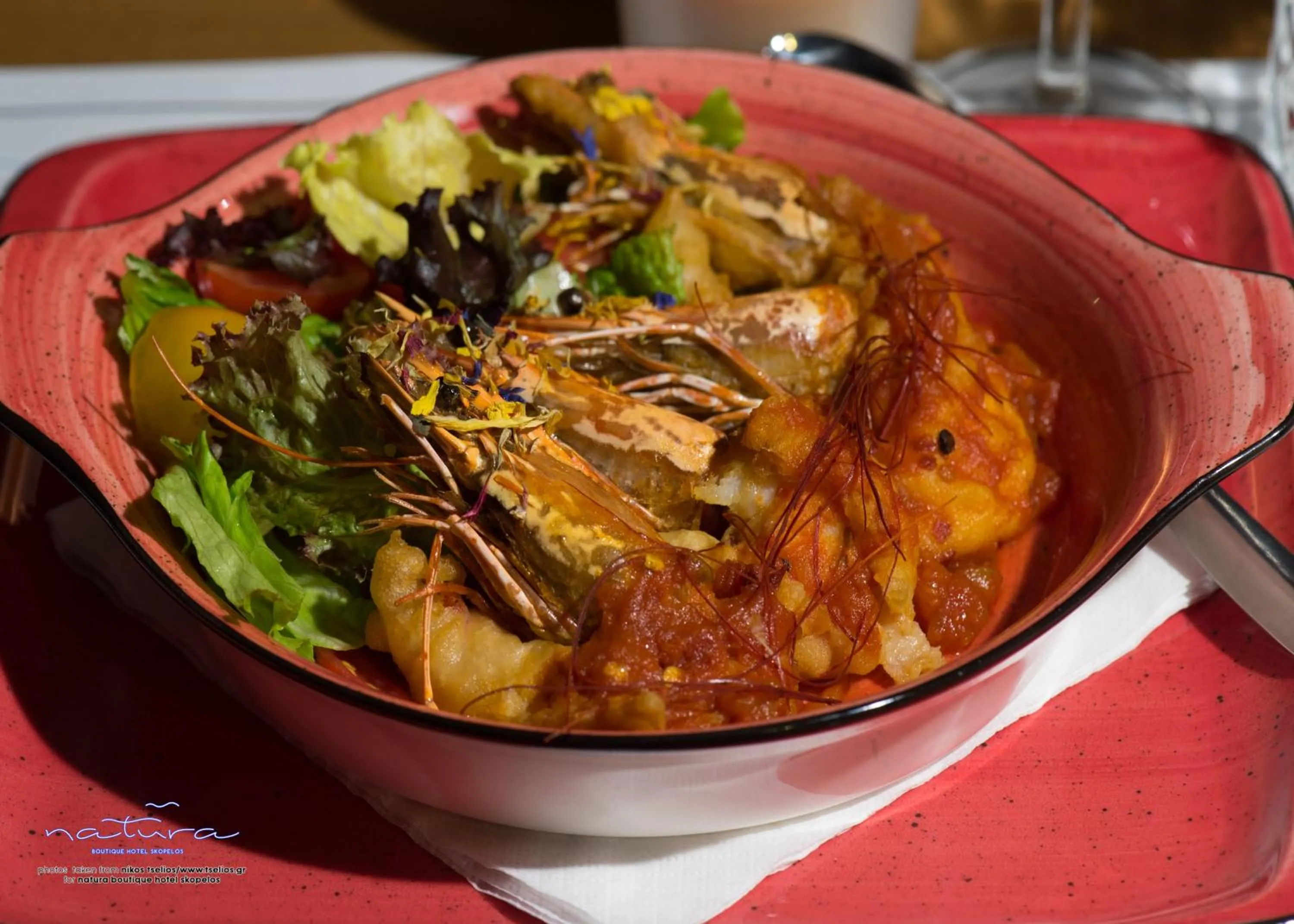 Food close-up in Natura Luxury Boutique Hotel Skopelos