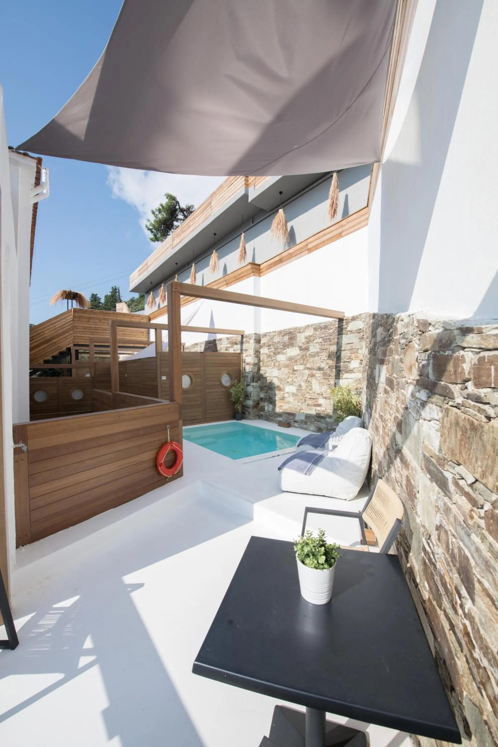 Swimming pool in Natura Luxury Boutique Hotel Skopelos