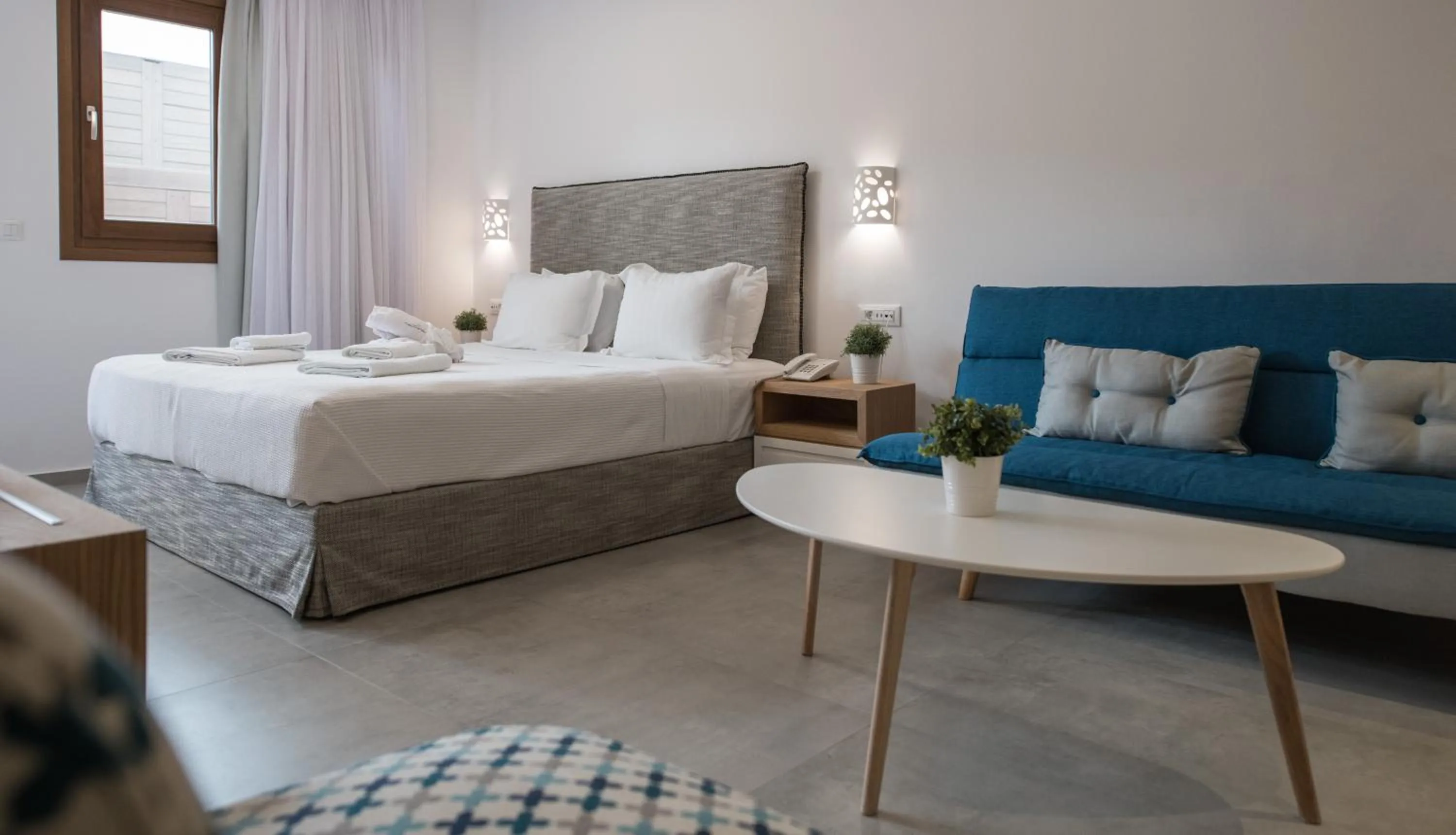 Photo of the whole room, Bed in Natura Luxury Boutique Hotel Skopelos