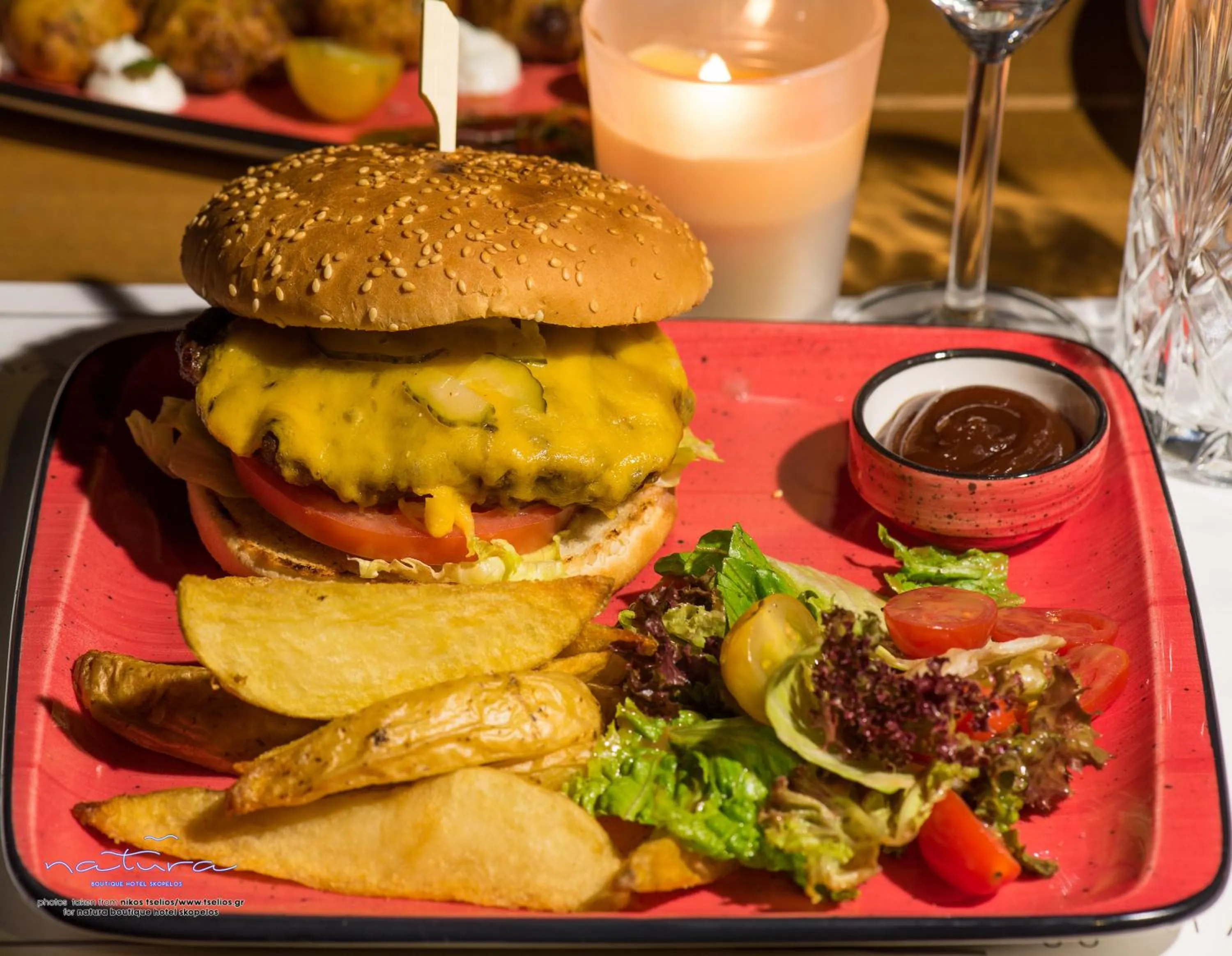 Food close-up in Natura Luxury Boutique Hotel Skopelos