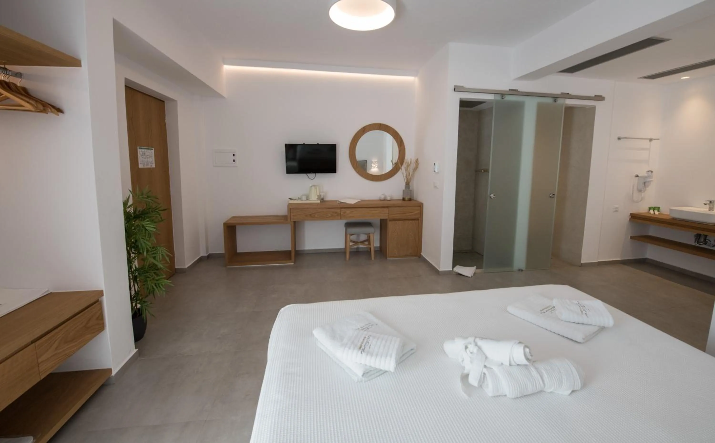 Bed in Natura Luxury Boutique Hotel Skopelos