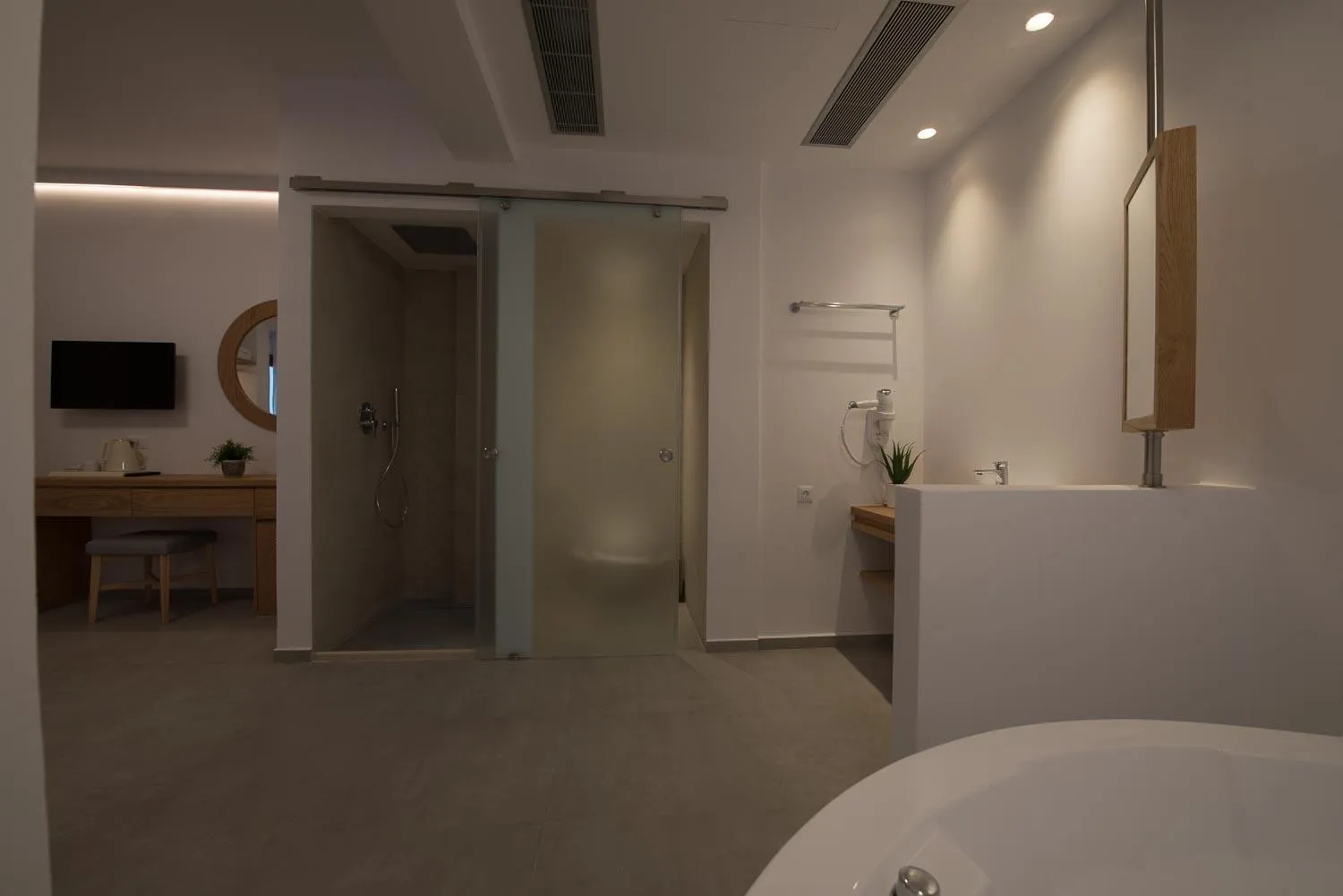 Bathroom in Natura Luxury Boutique Hotel Skopelos