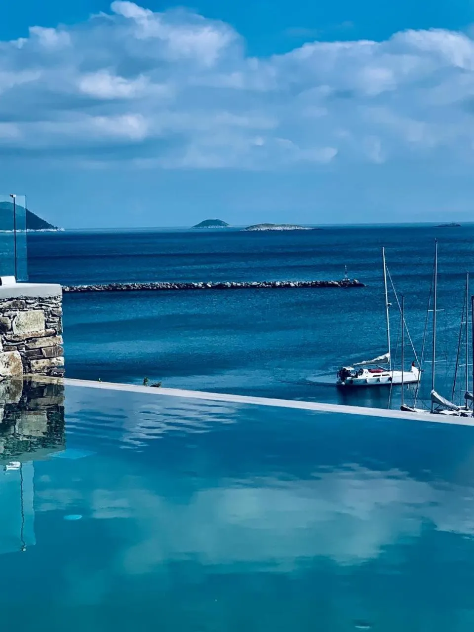 Sea view in Natura Luxury Boutique Hotel Skopelos