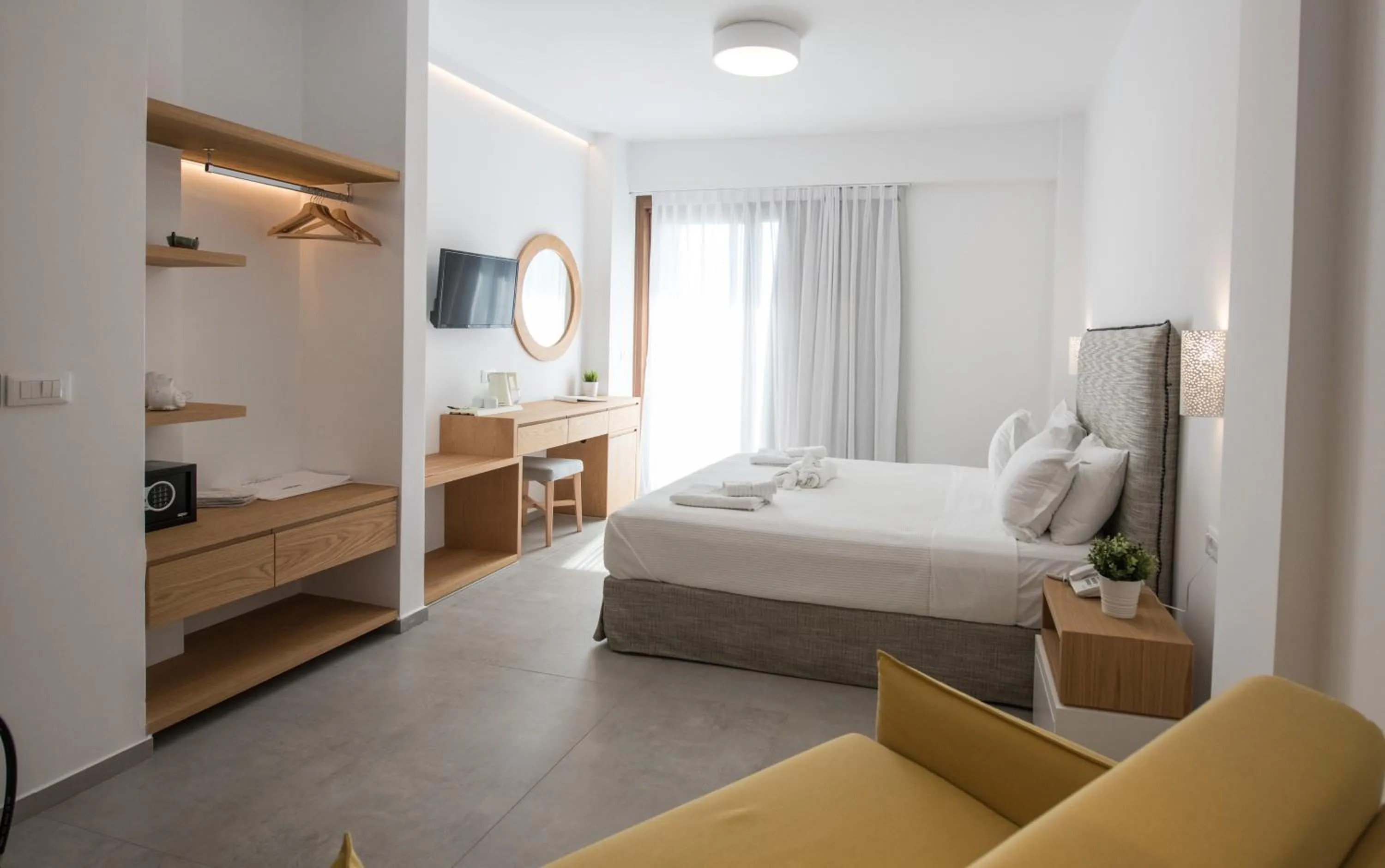 Bed in Natura Luxury Boutique Hotel Skopelos