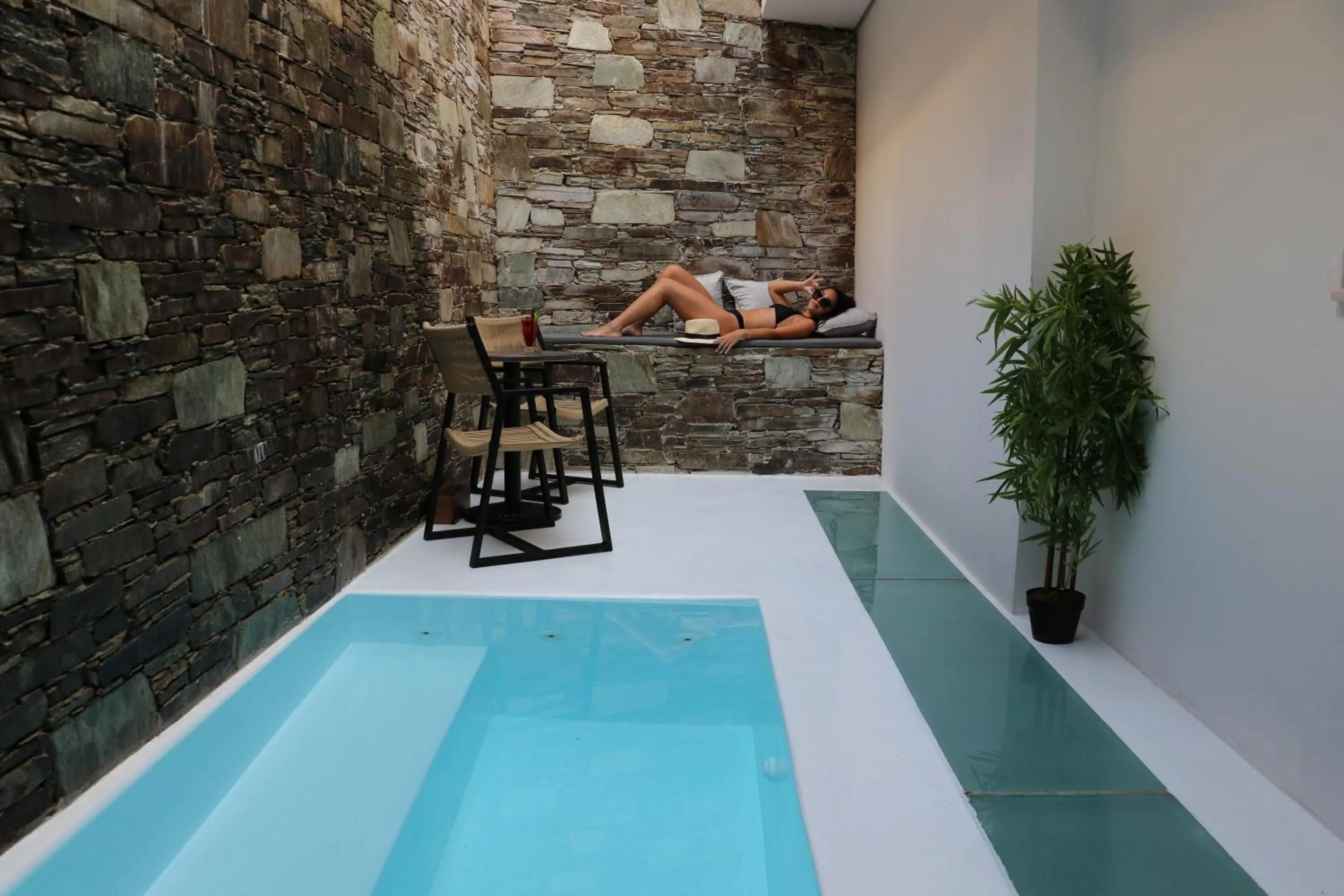 Swimming pool in Natura Luxury Boutique Hotel Skopelos