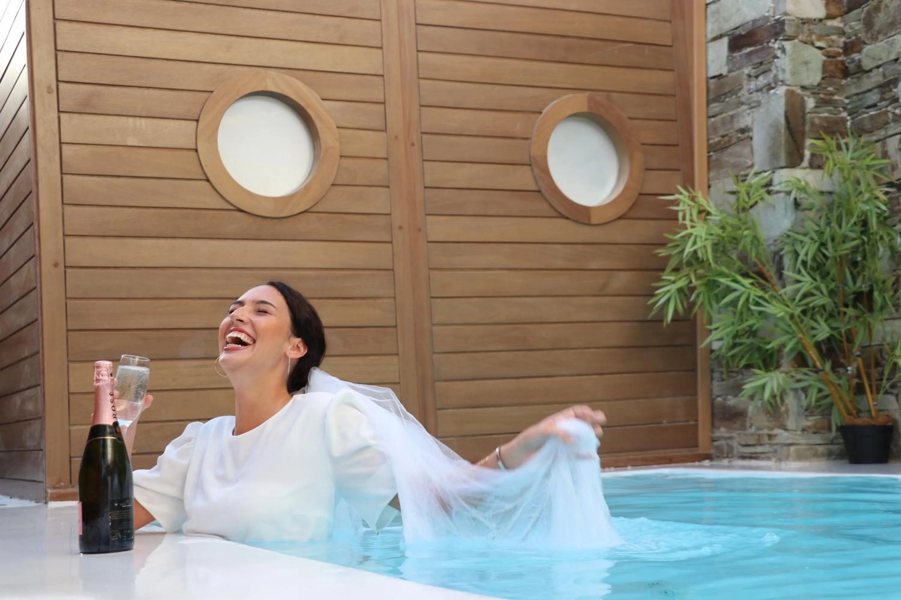 Swimming pool in Natura Luxury Boutique Hotel Skopelos