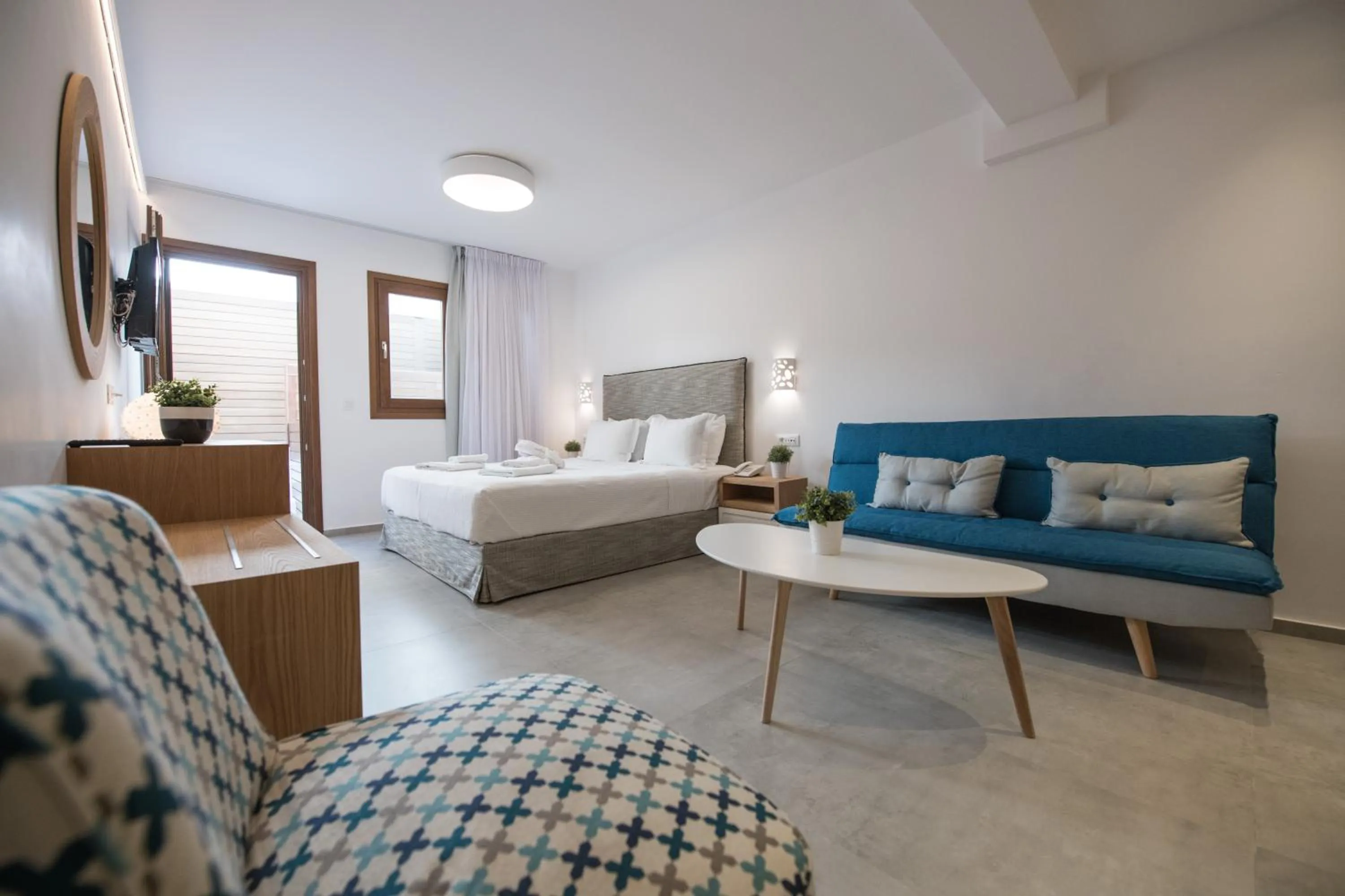 Bed in Natura Luxury Boutique Hotel Skopelos