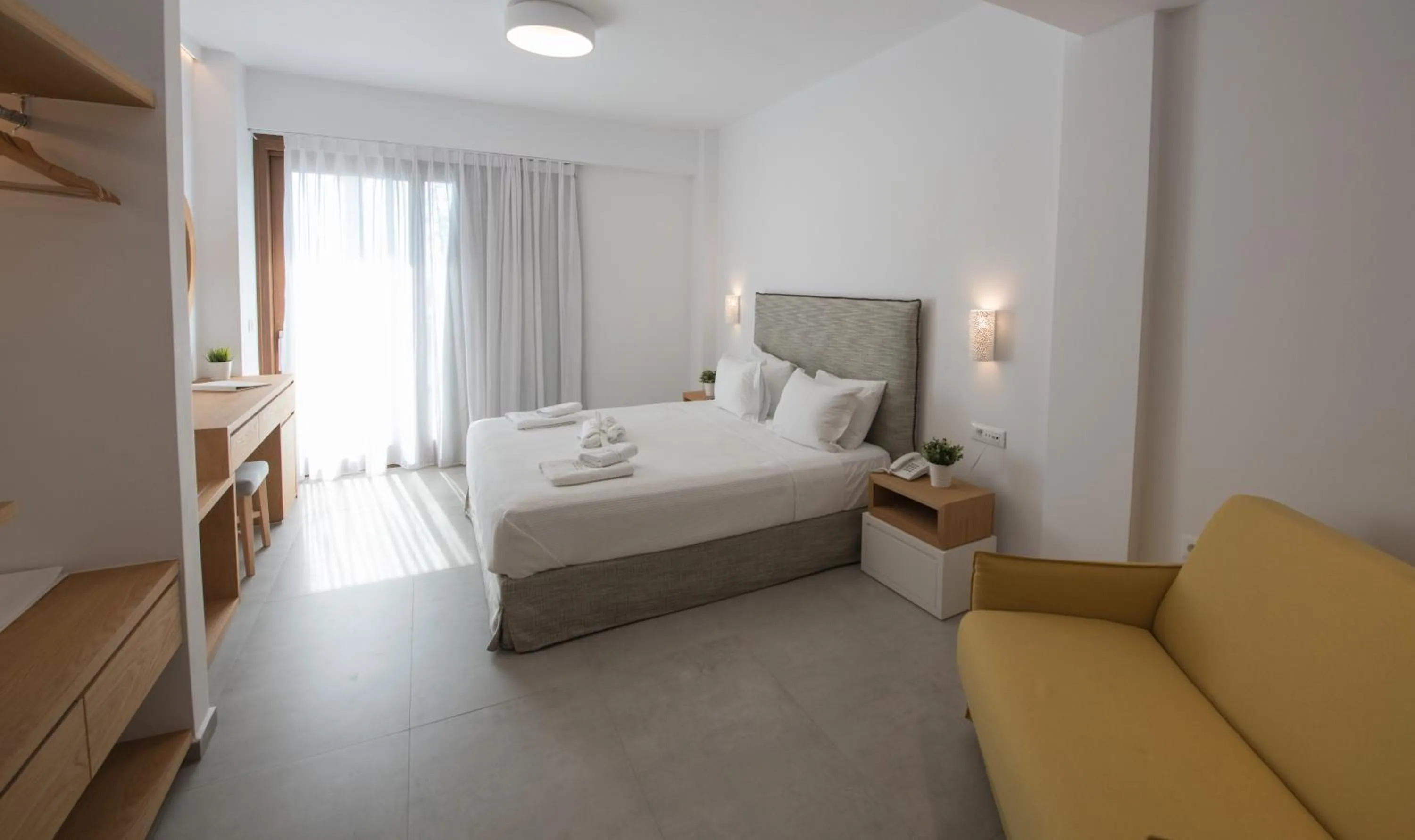 Bed in Natura Luxury Boutique Hotel Skopelos