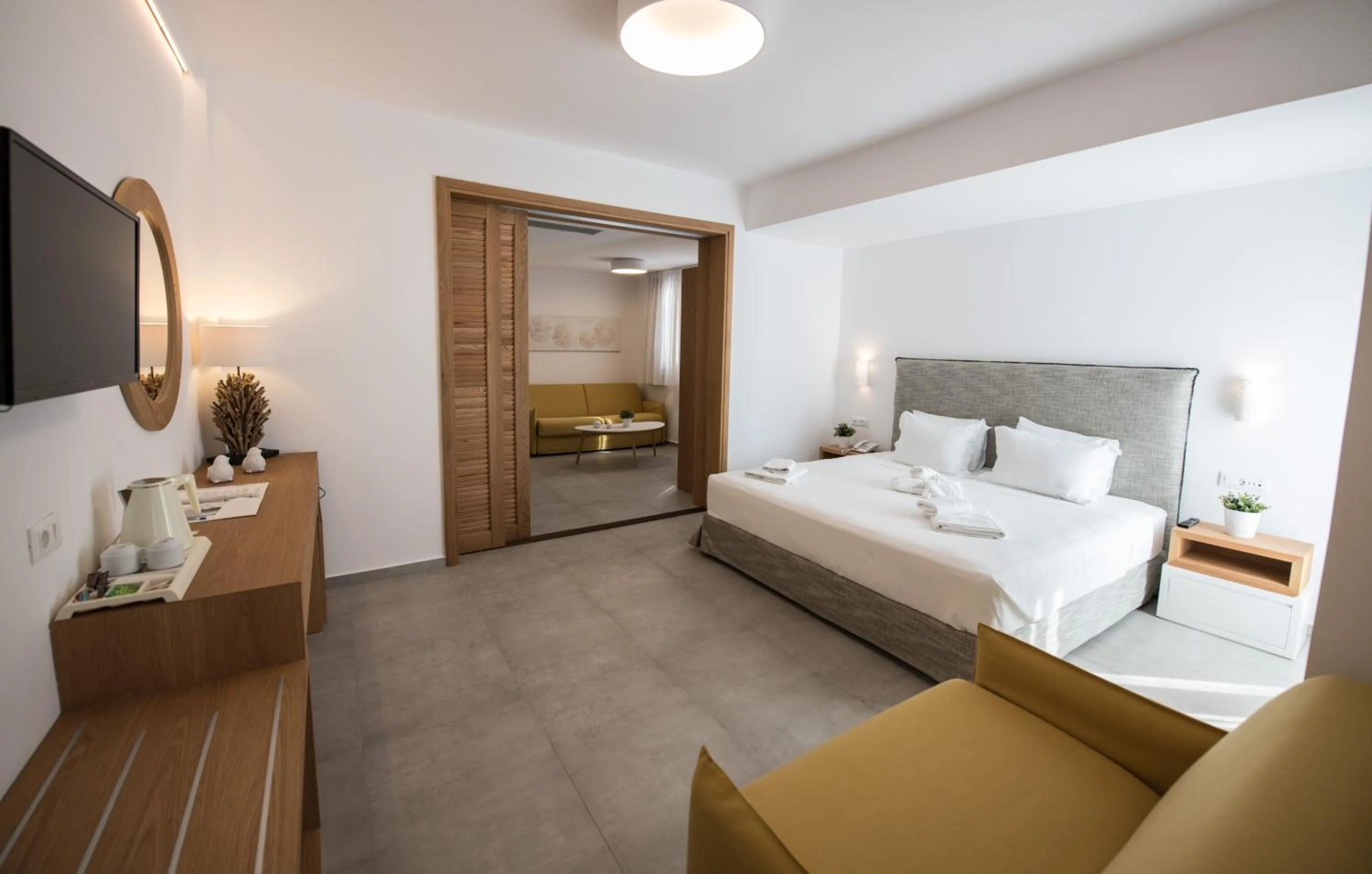 Bed in Natura Luxury Boutique Hotel Skopelos
