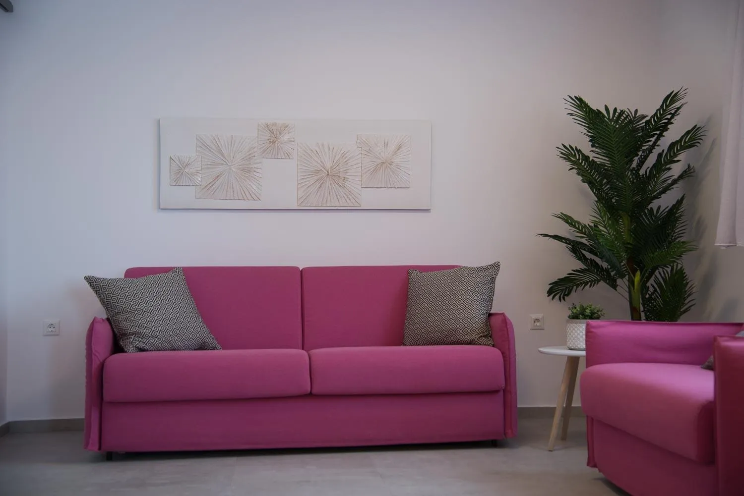 Living room in Natura Luxury Boutique Hotel Skopelos