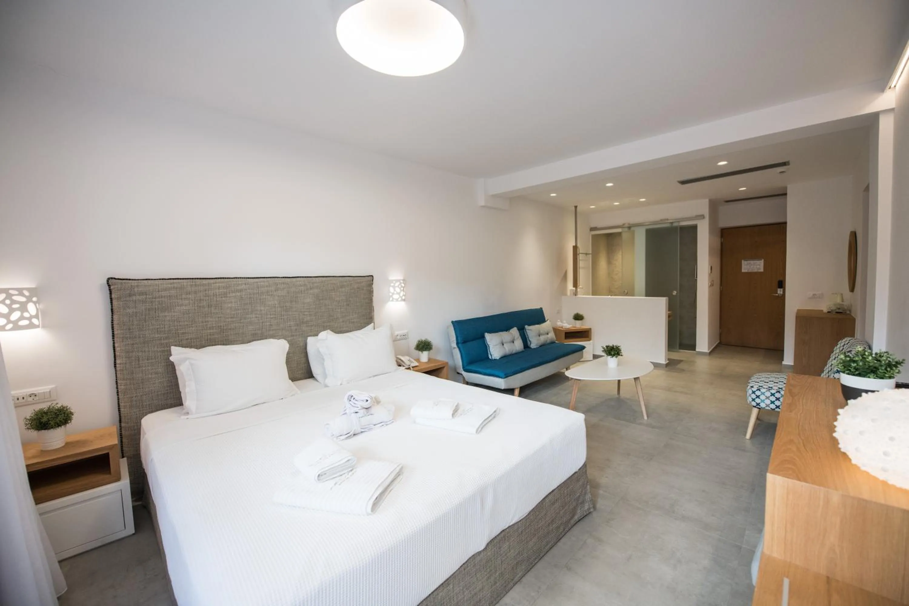 Photo of the whole room, Bed in Natura Luxury Boutique Hotel Skopelos