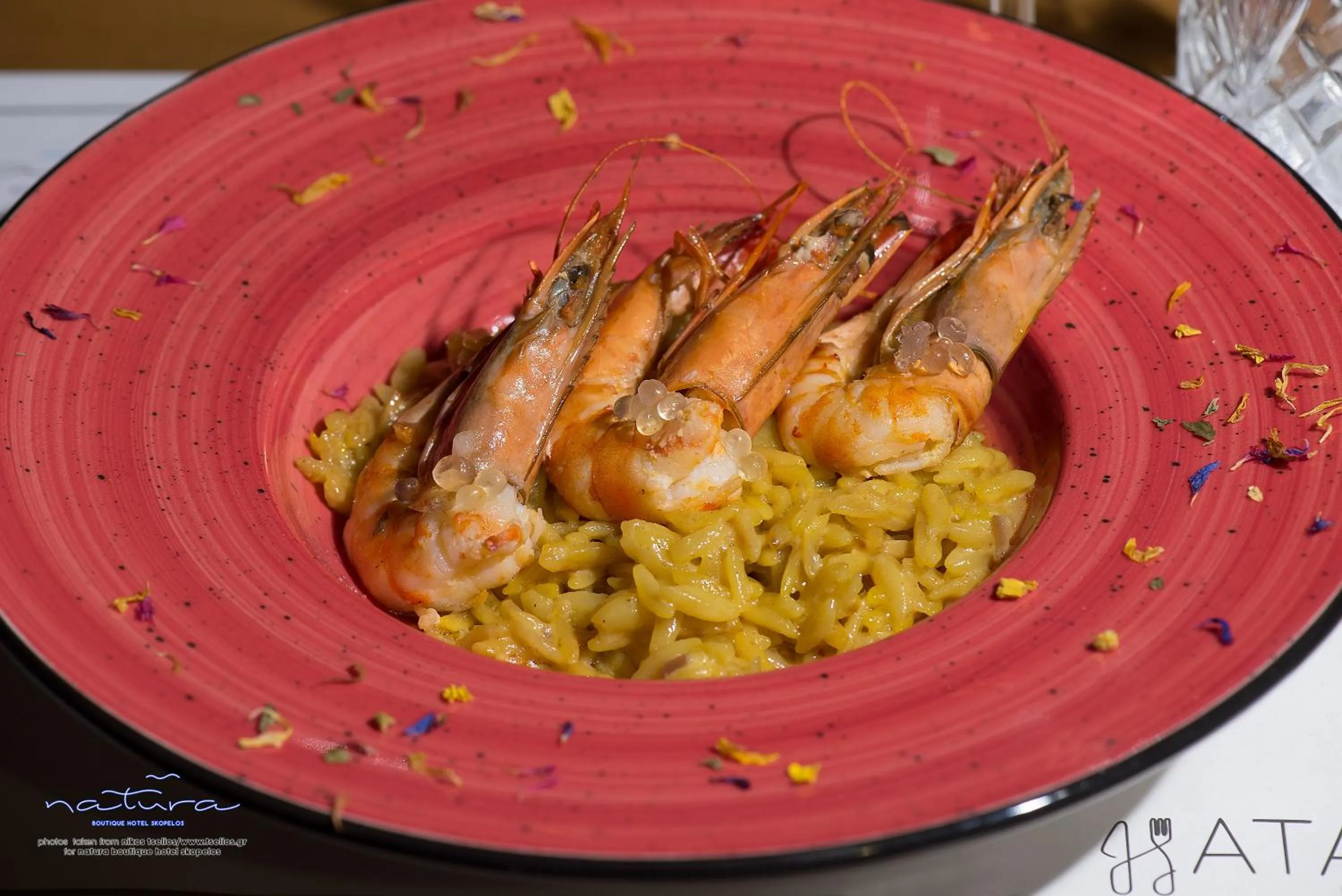 Food close-up in Natura Luxury Boutique Hotel Skopelos