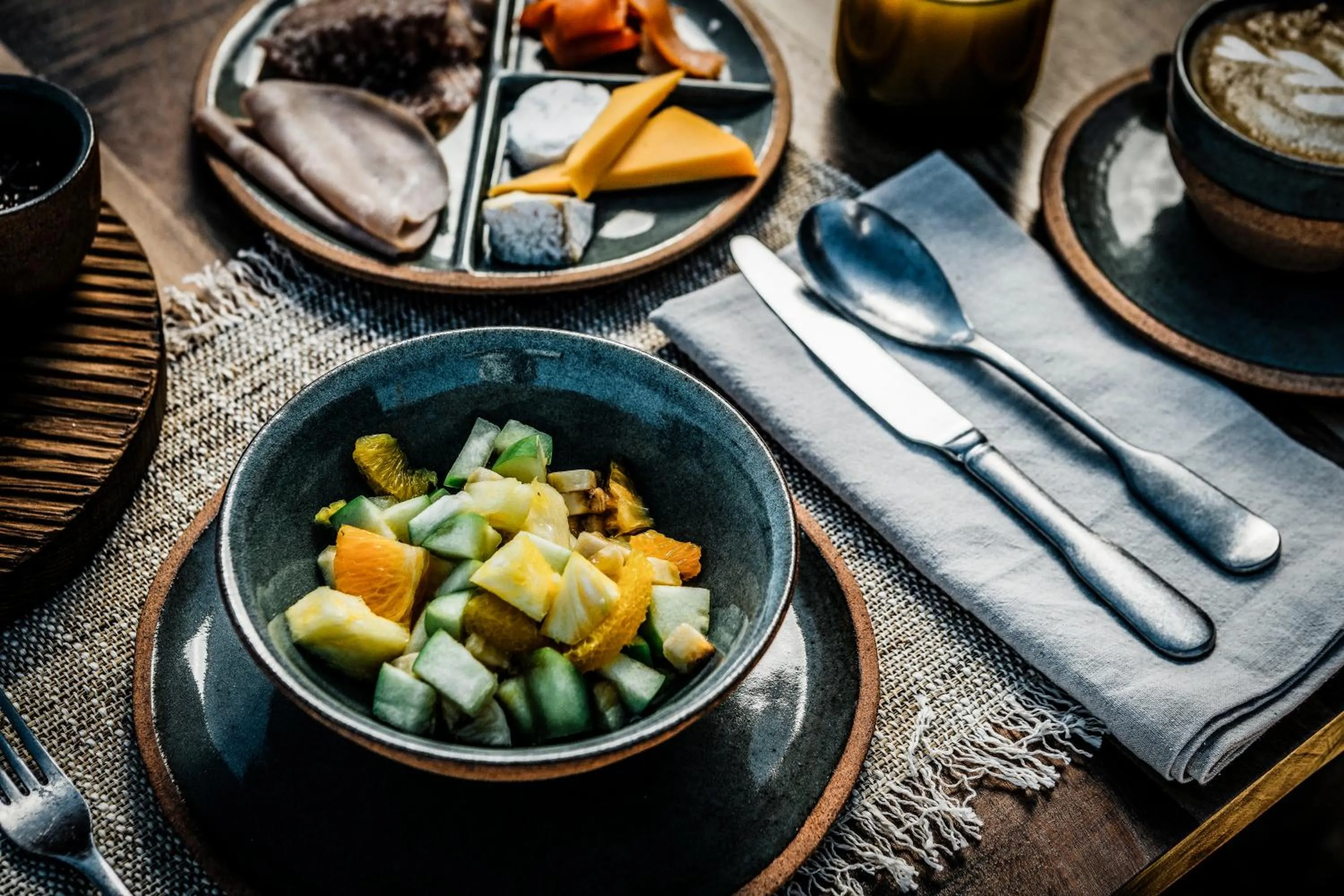 Food close-up in Zannier Omaanda