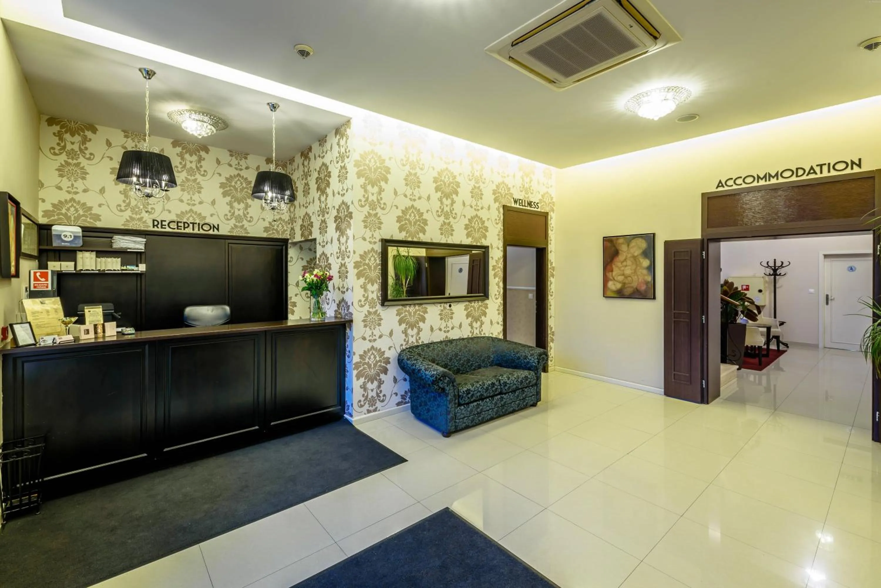 Lobby or reception in Penzión Central Park