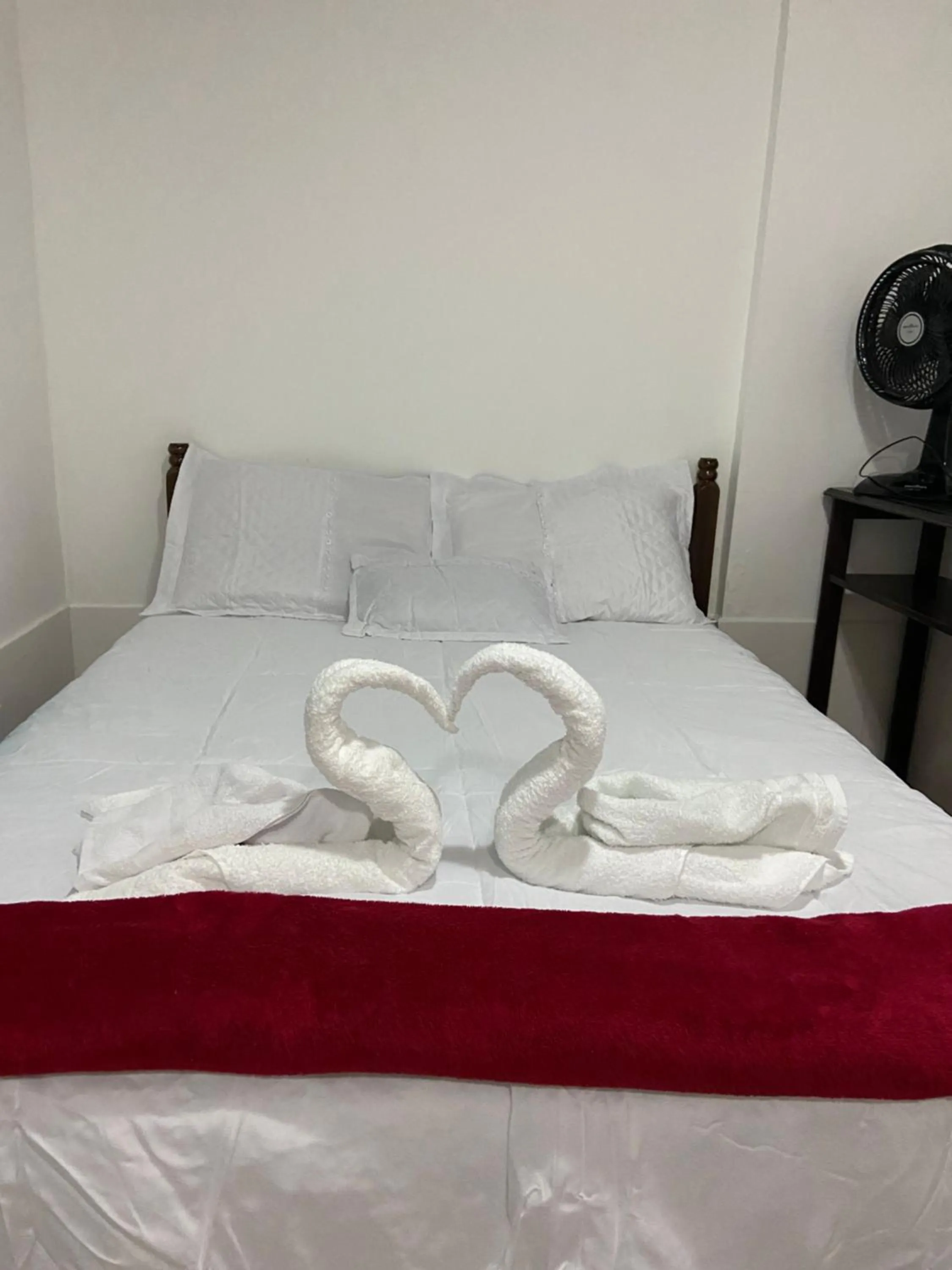 Bed in Pousada Fraga